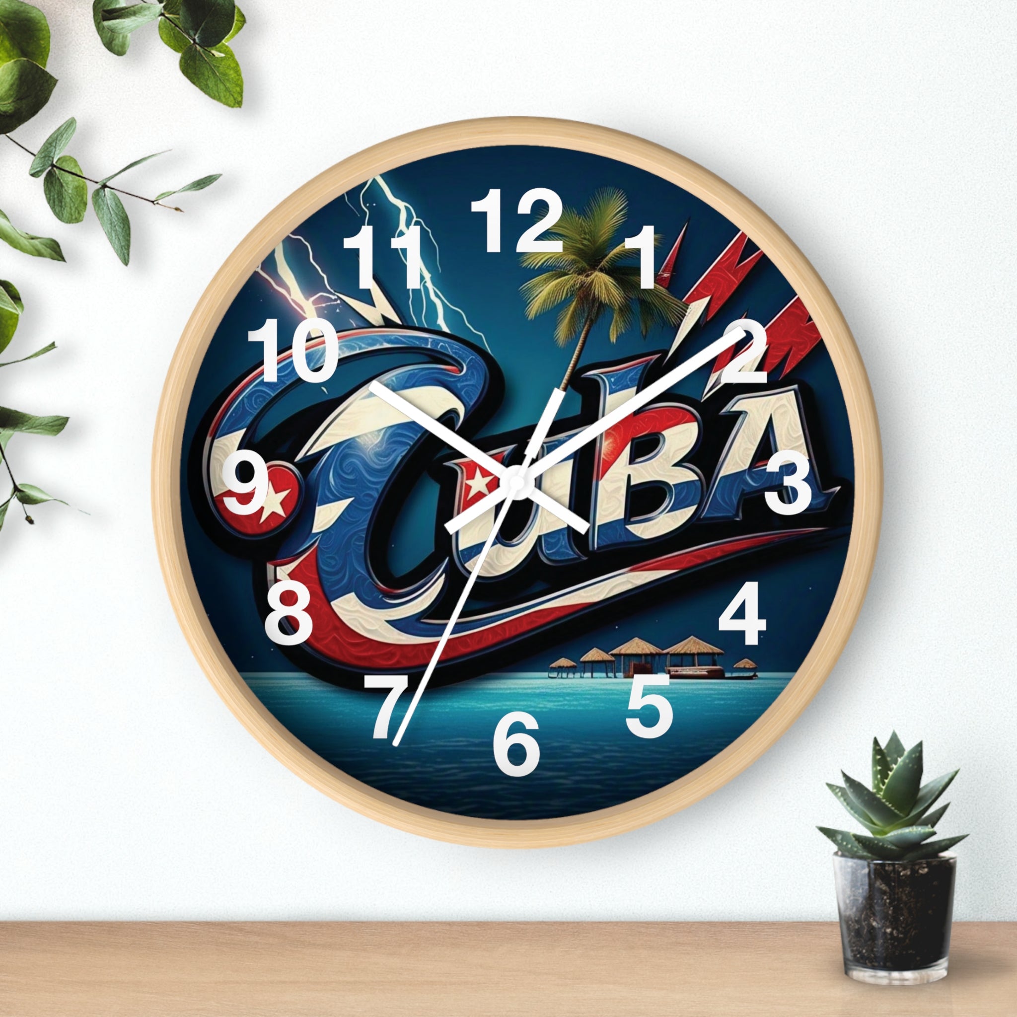 Reloj de pared cubano