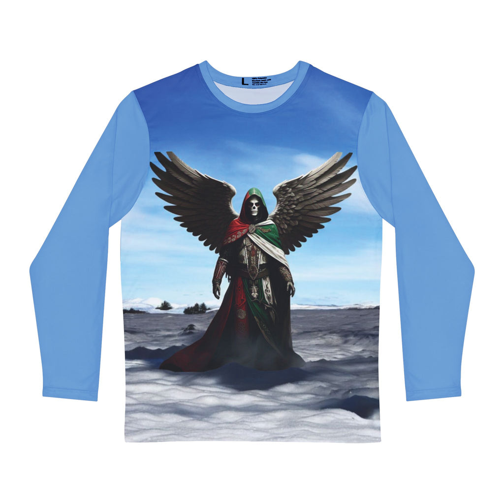 Sudadera "Ángel de la Patria" — Calavera Alada (Unisex, estampado integral)