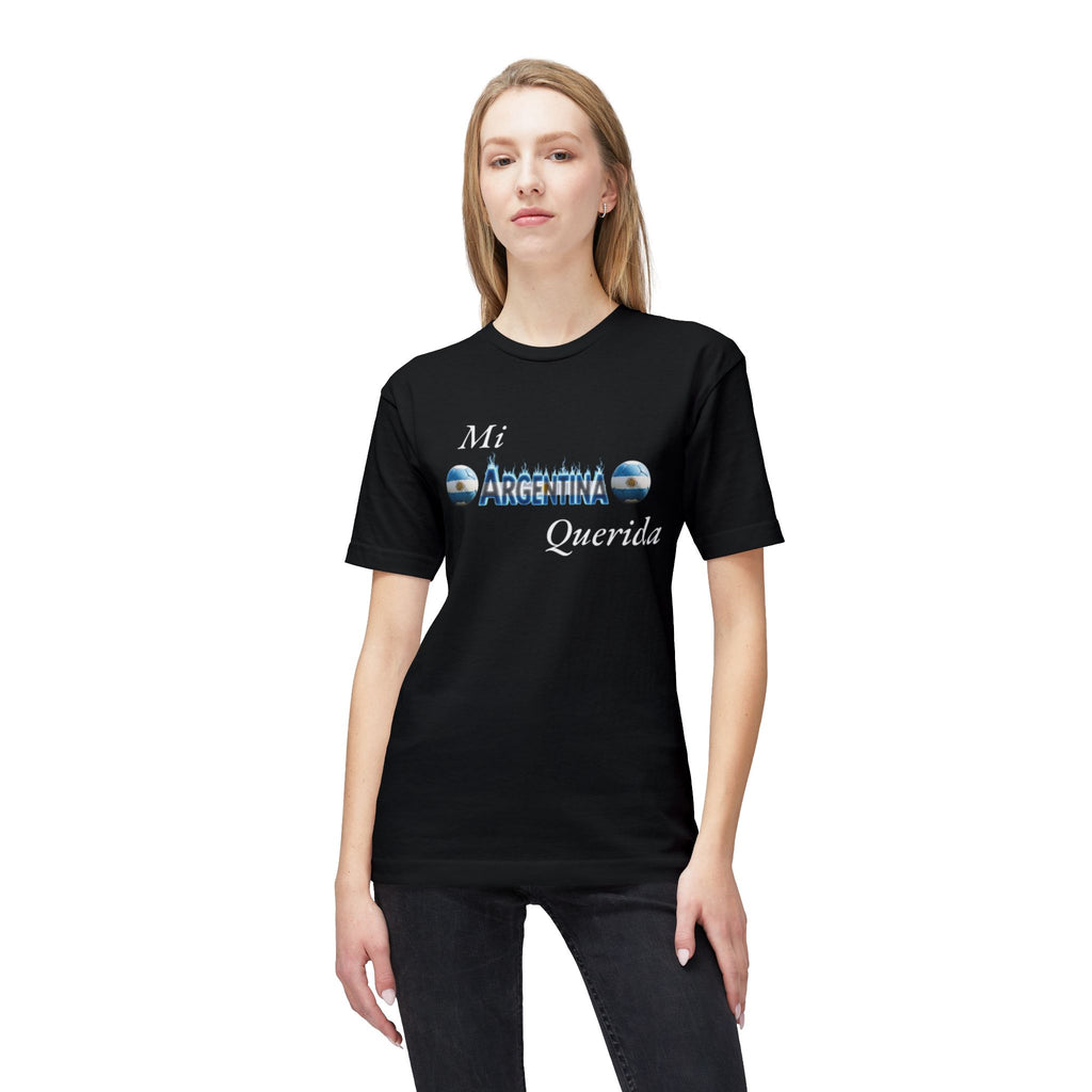 Camiseta unisex argentina, fabricada en EE. UU. - Diseño personalizado de alta calidad