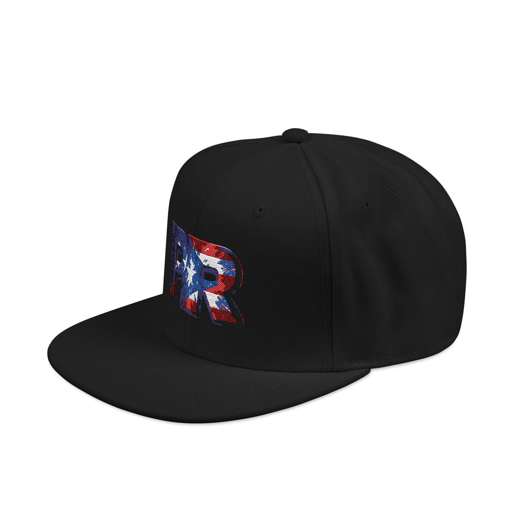 Gorra patriótica de PR | Gorra con la bandera de Puerto Rico bordada | Moda ajustable y moderna