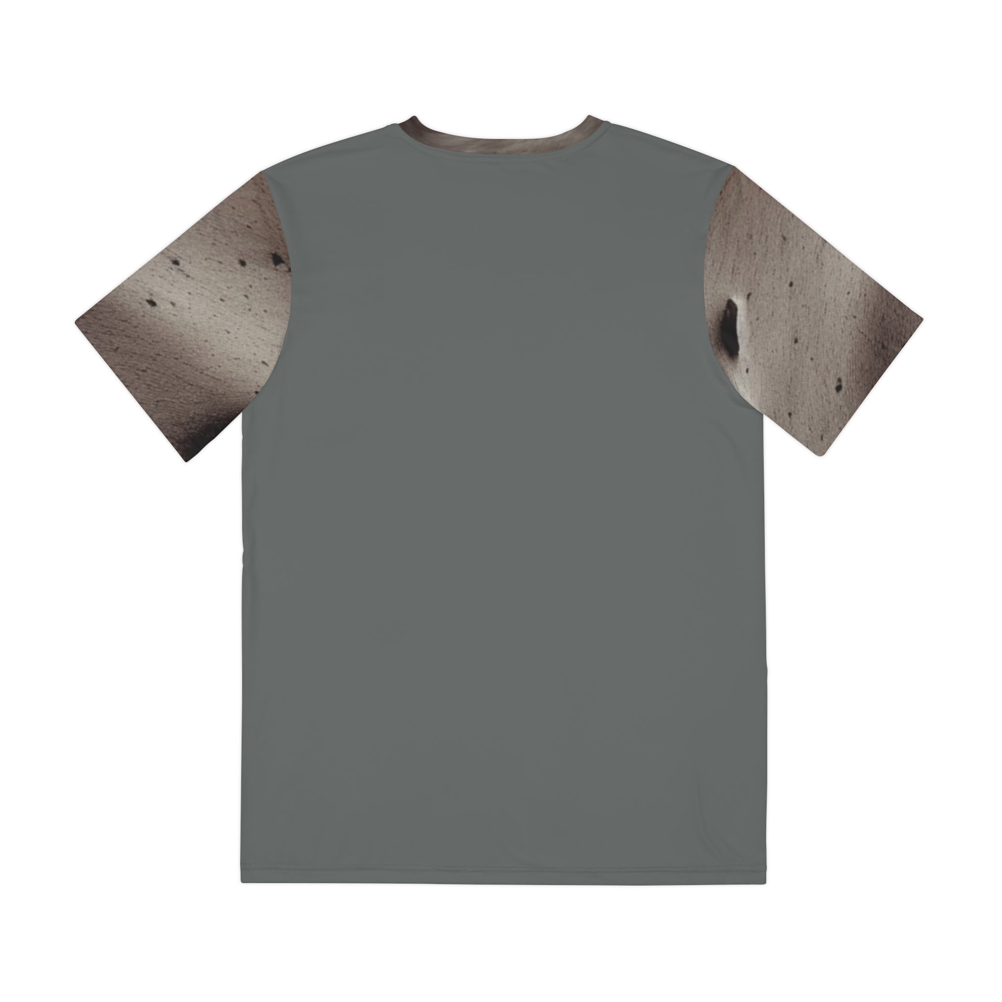 Mars Polyester Tee for Space Fans,with a beautiful image of the planet Mars 