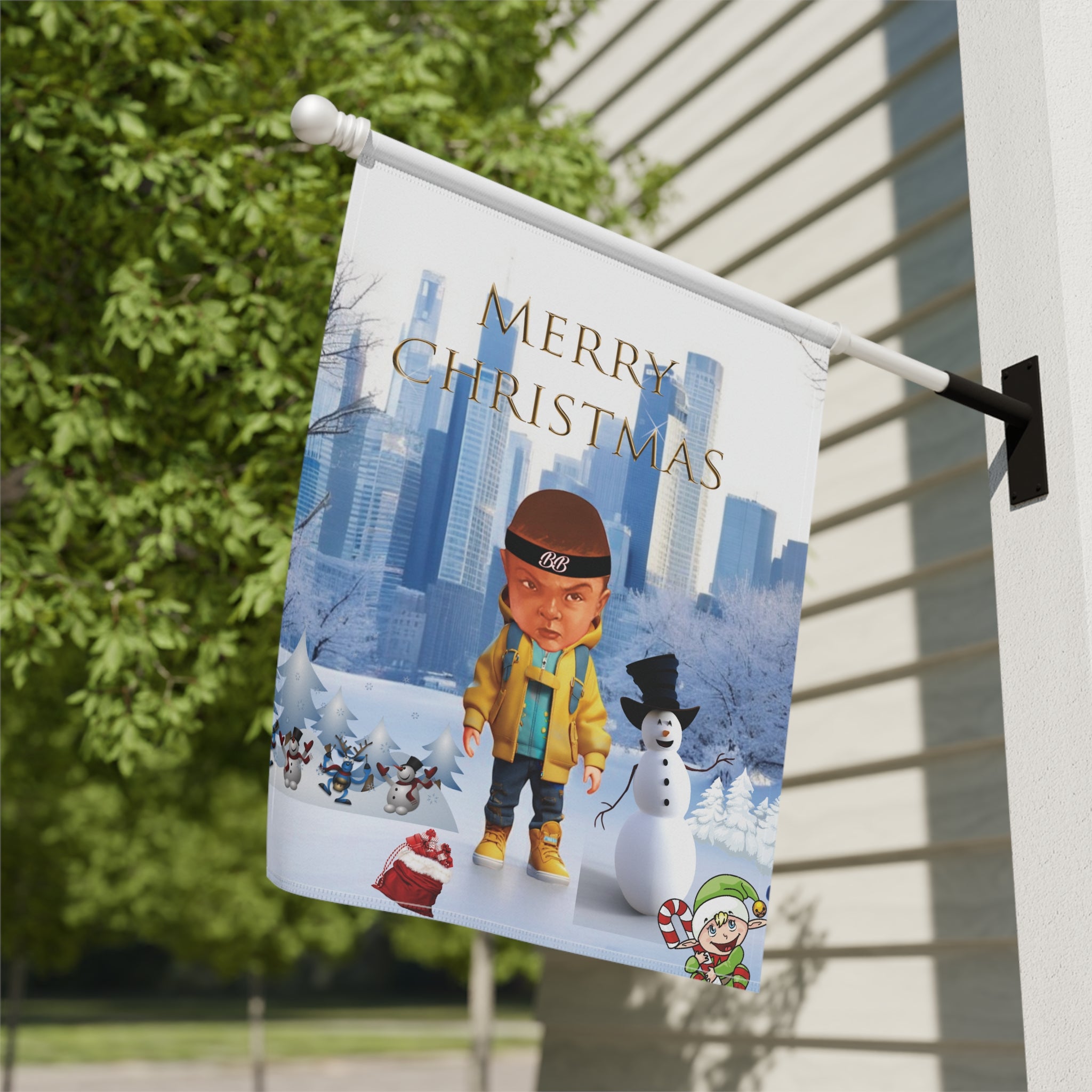 Christmas Garden Banner