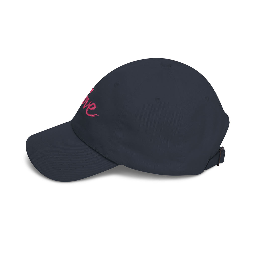 Love Embroidered Classic Cap — Casual Stylish Hat, Gift for Him or Her