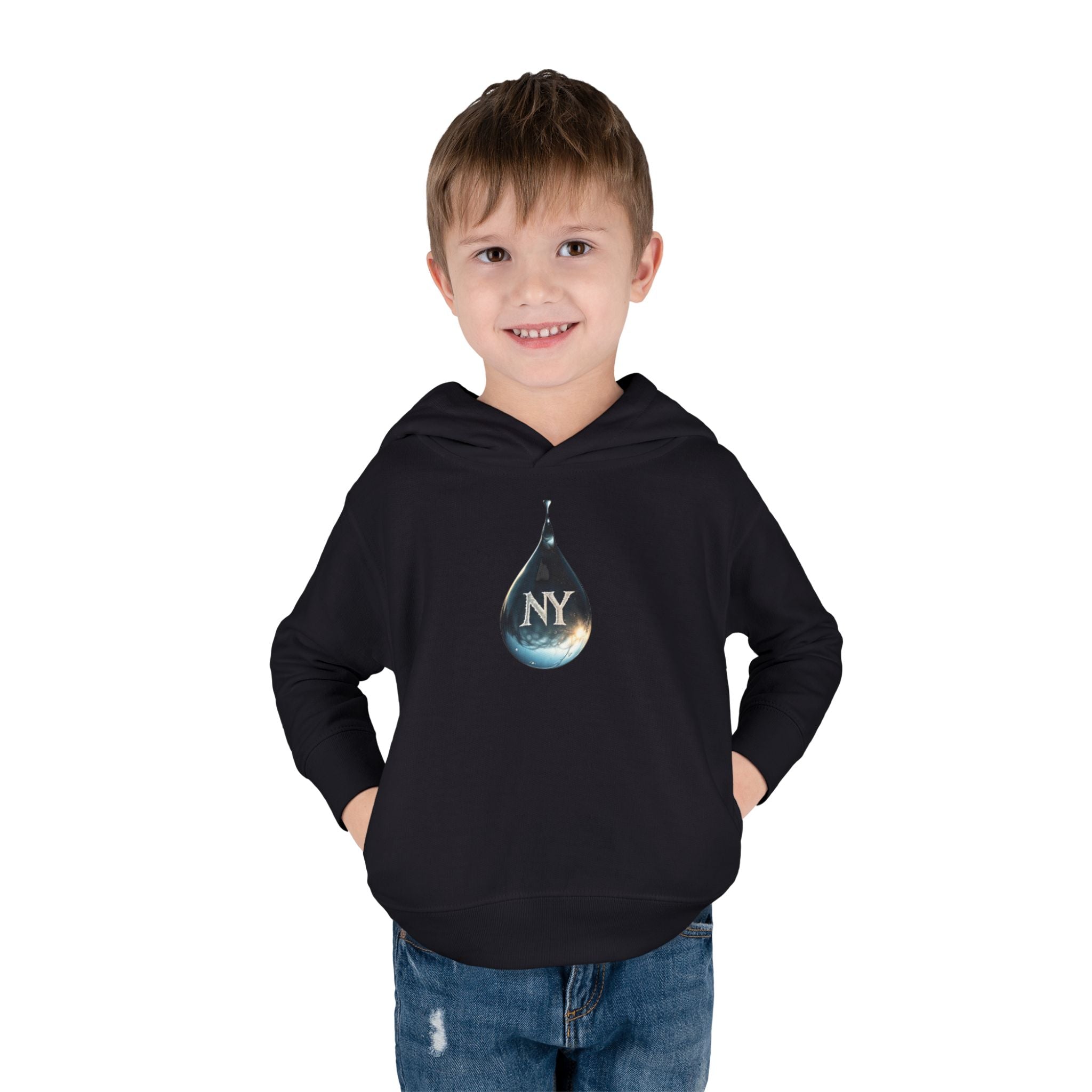 NY-Themed Toddler Pullover Fleece Hoodie