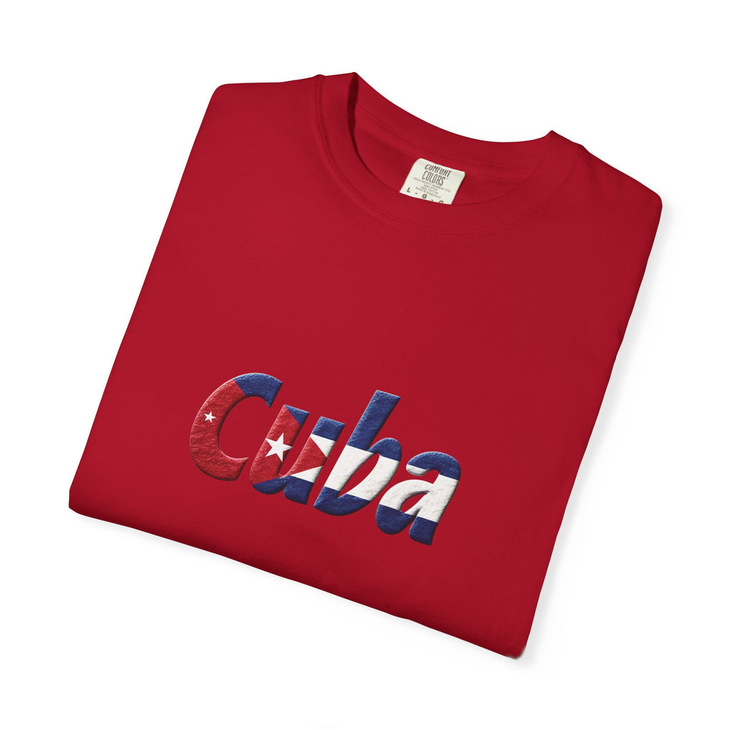 Camiseta teñida Comfort Colors: personalizable, 100 % algodón hilado en anillo