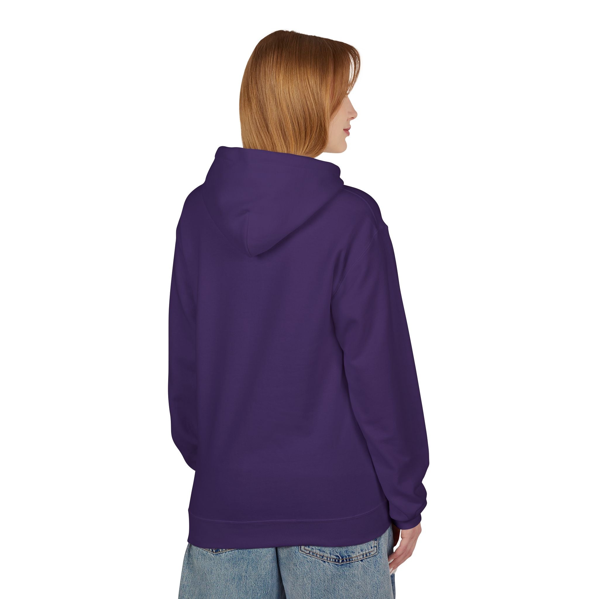Cozy Unisex Fleece Hoodie with 'Boo' Design, Casual Wear, Gift for Halloween, Fall Fashion, Everyday Comfort, Perfect for Teens and Adults 