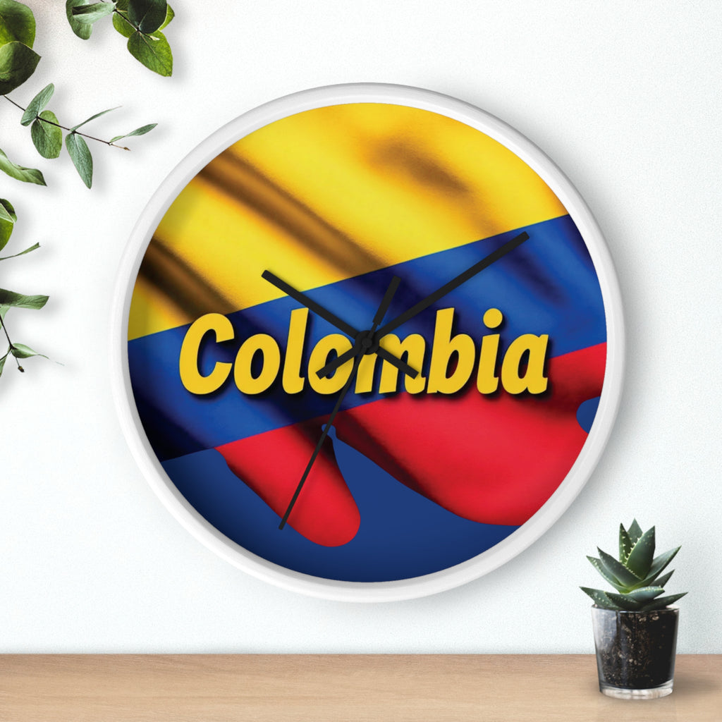 Reloj de pared colombiano