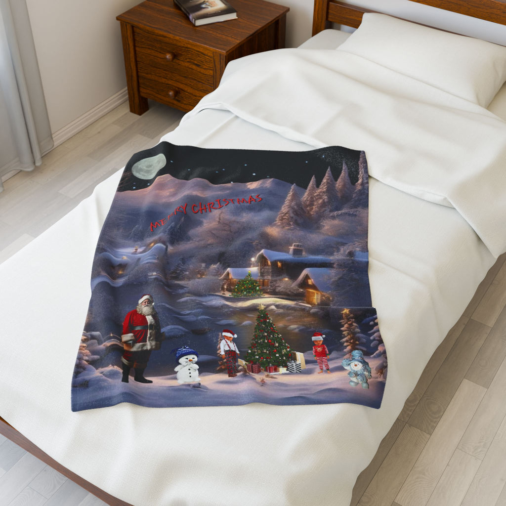 Christmas Velvet Blanket