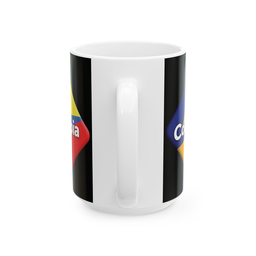 Taza de cerámica colombiana (11 oz, 15 oz)