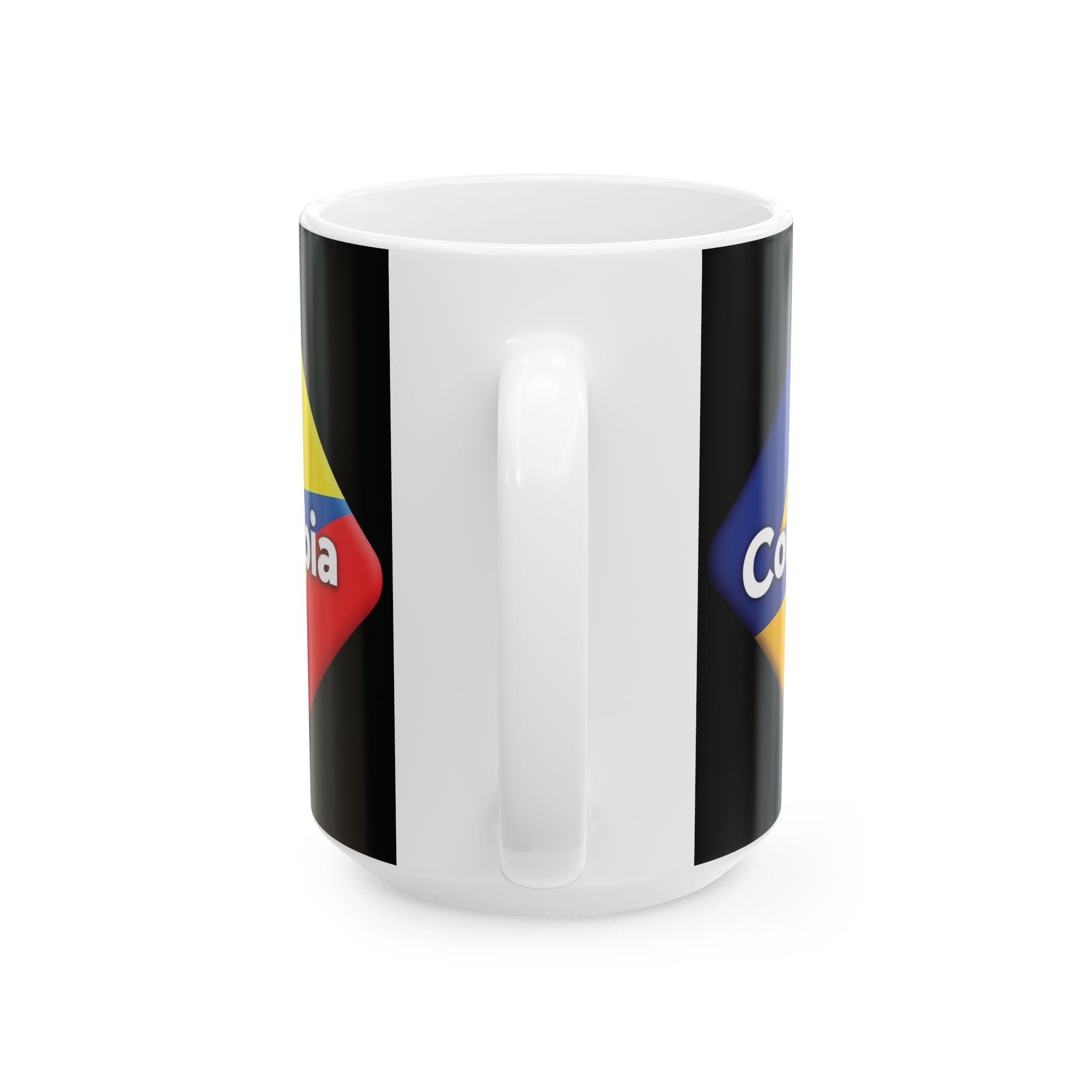 Taza de cerámica colombiana (11 oz, 15 oz)
