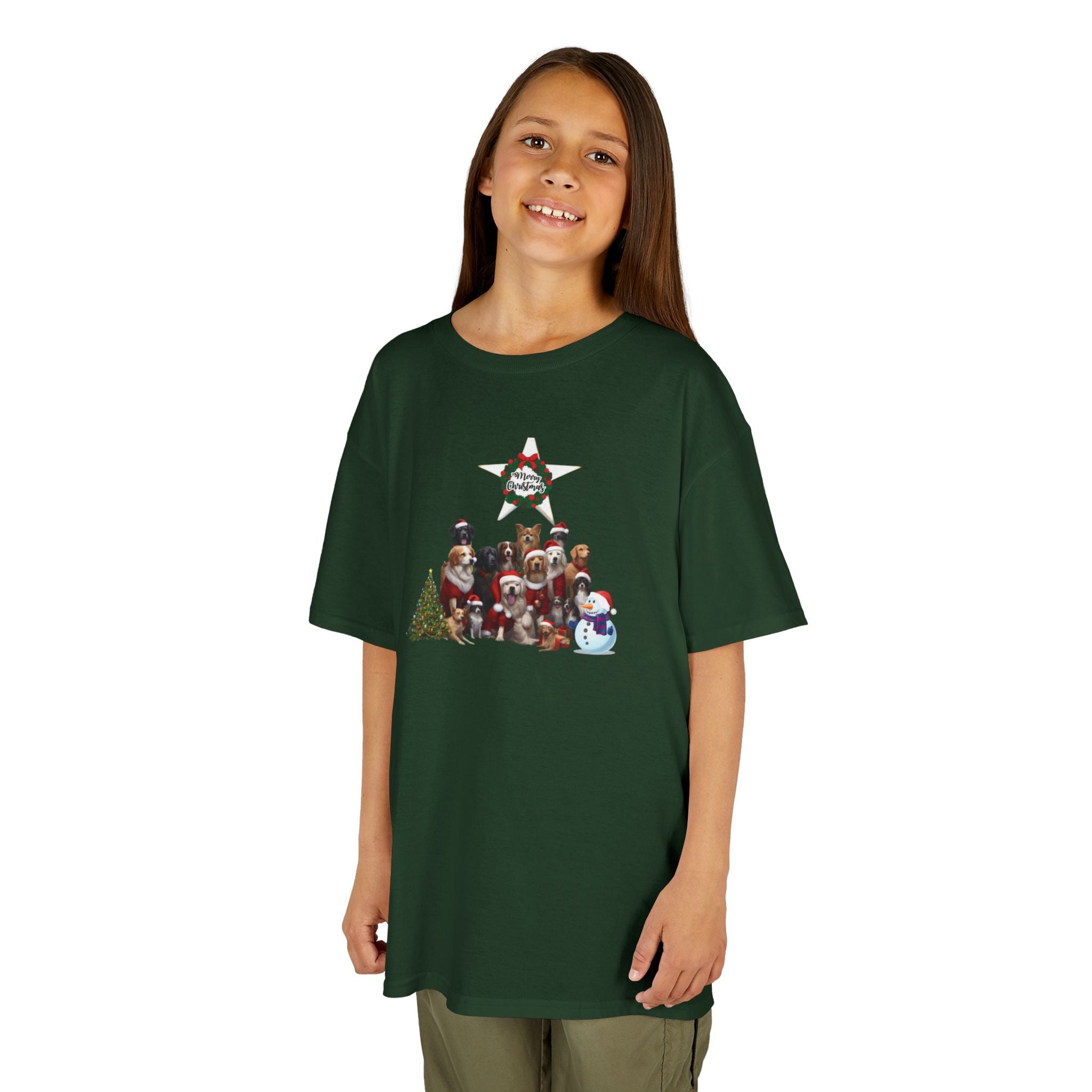 Christmas Kids Tee with Fun Holiday Design