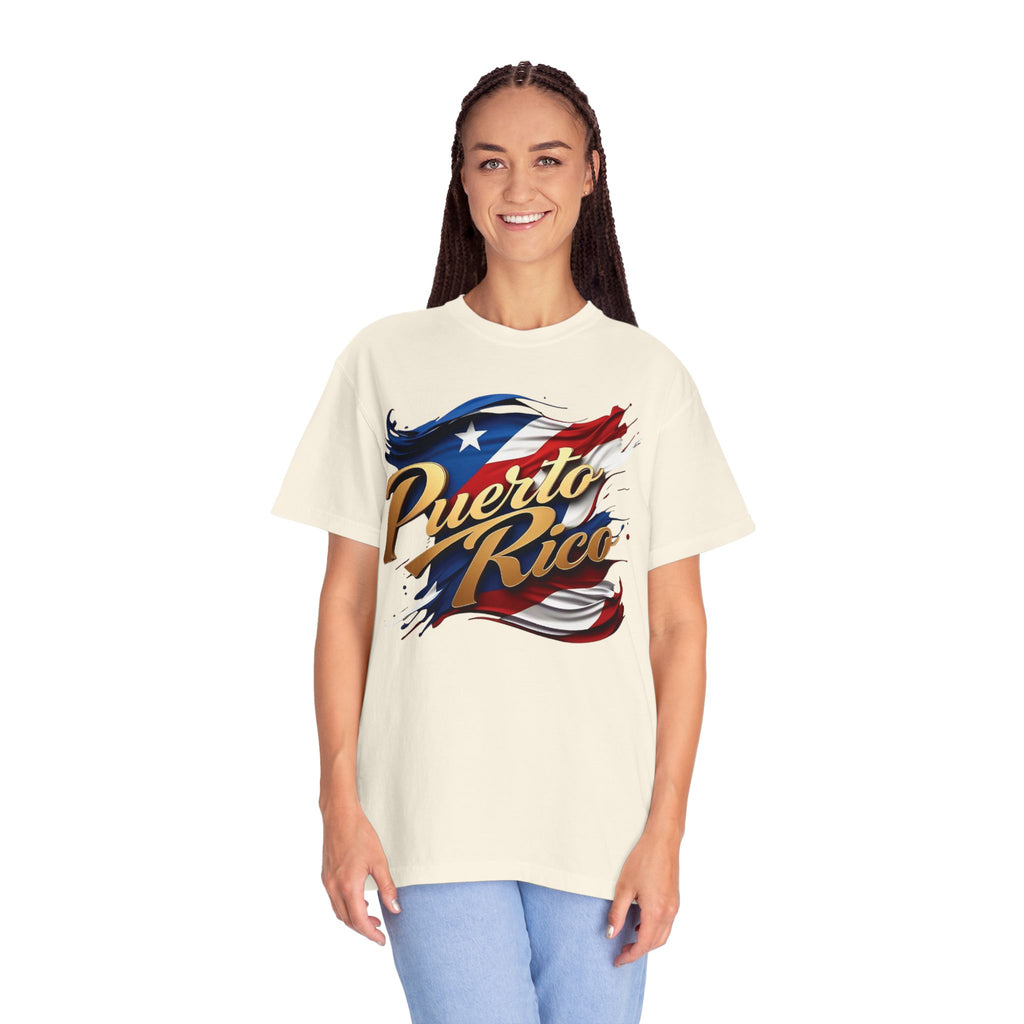 Puerto Rican tie-dye t-shirt