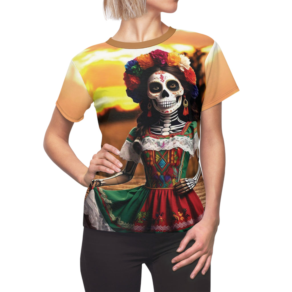 Camiseta “Catrina Mexicana” – Arte del Día de Muertos