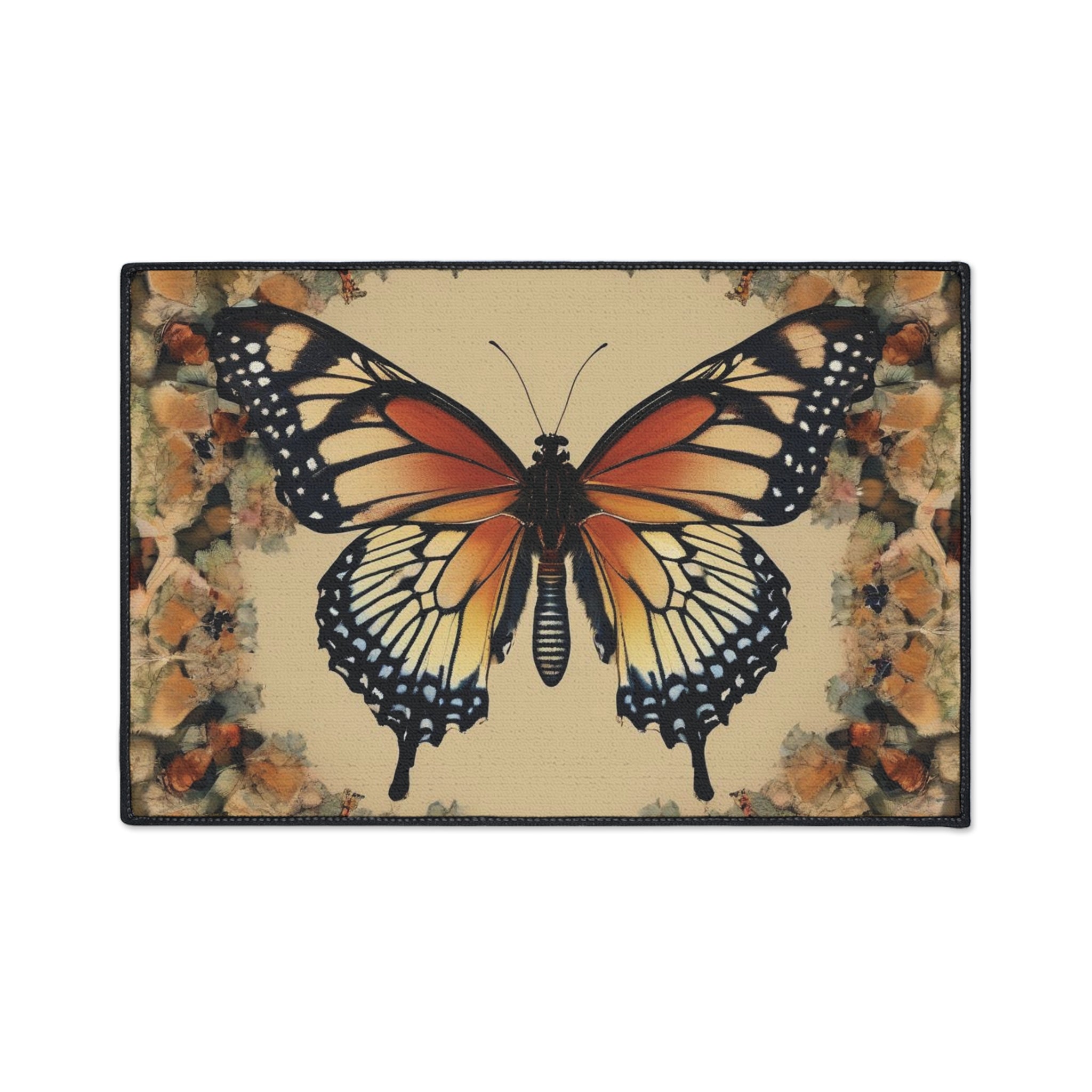 Floor Mat - Butterfly Design for Home Decor