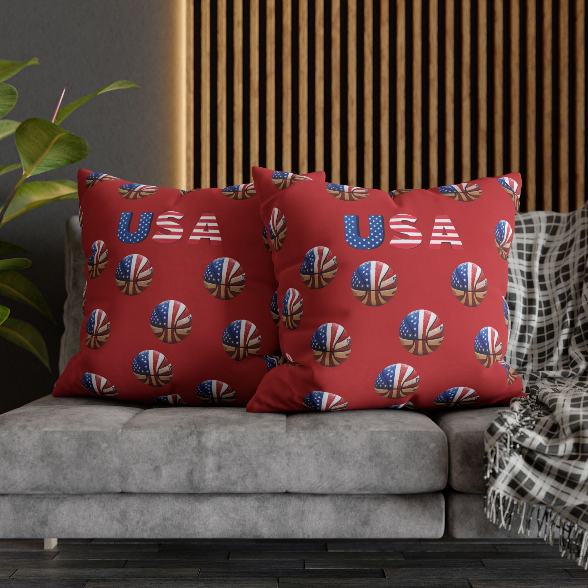 Square Poly Canvas Pillowcase