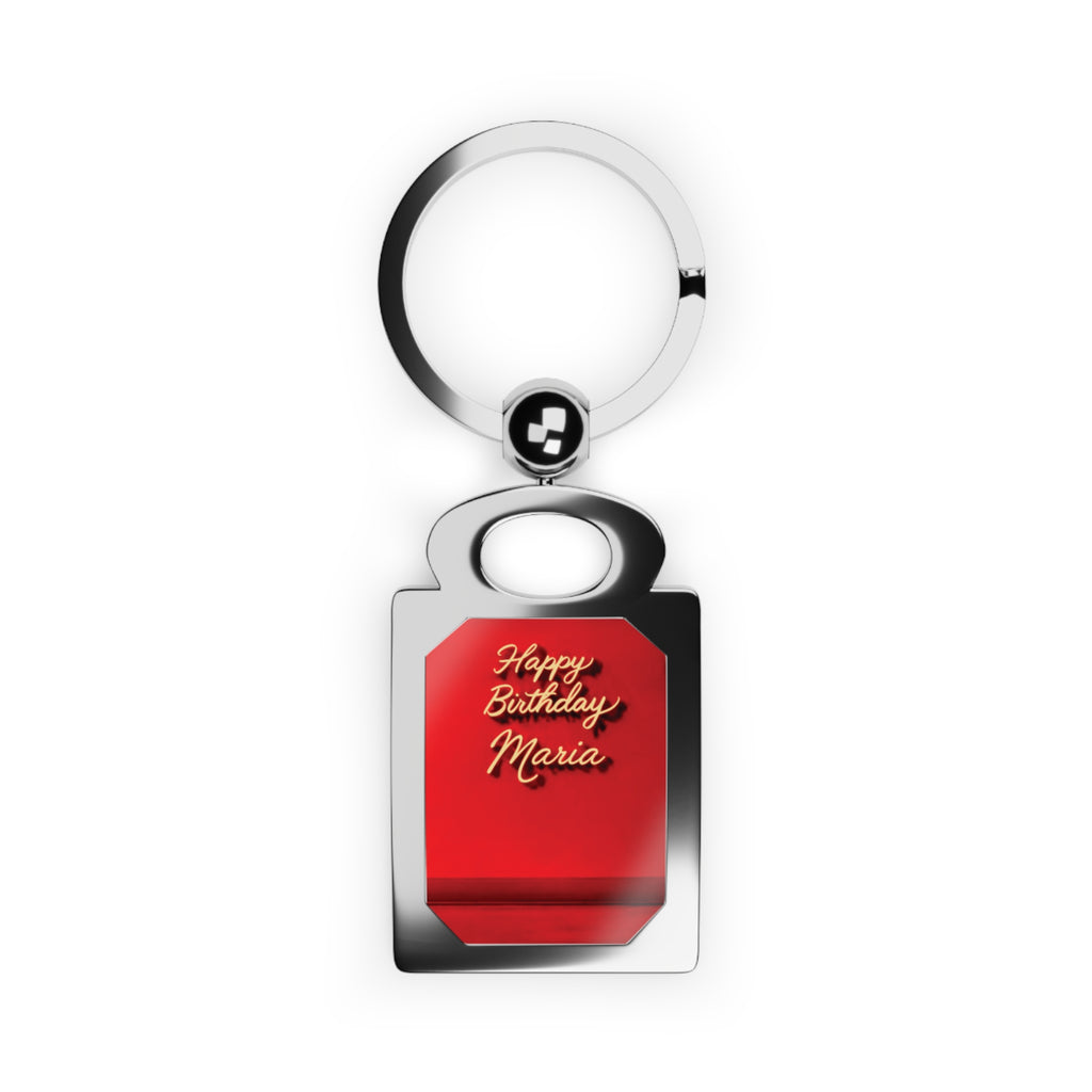 Personalized Photo Keychain with the name 'Mary' - Personalized Gift, Keepsake Keychain, Birthday Souvenir, 