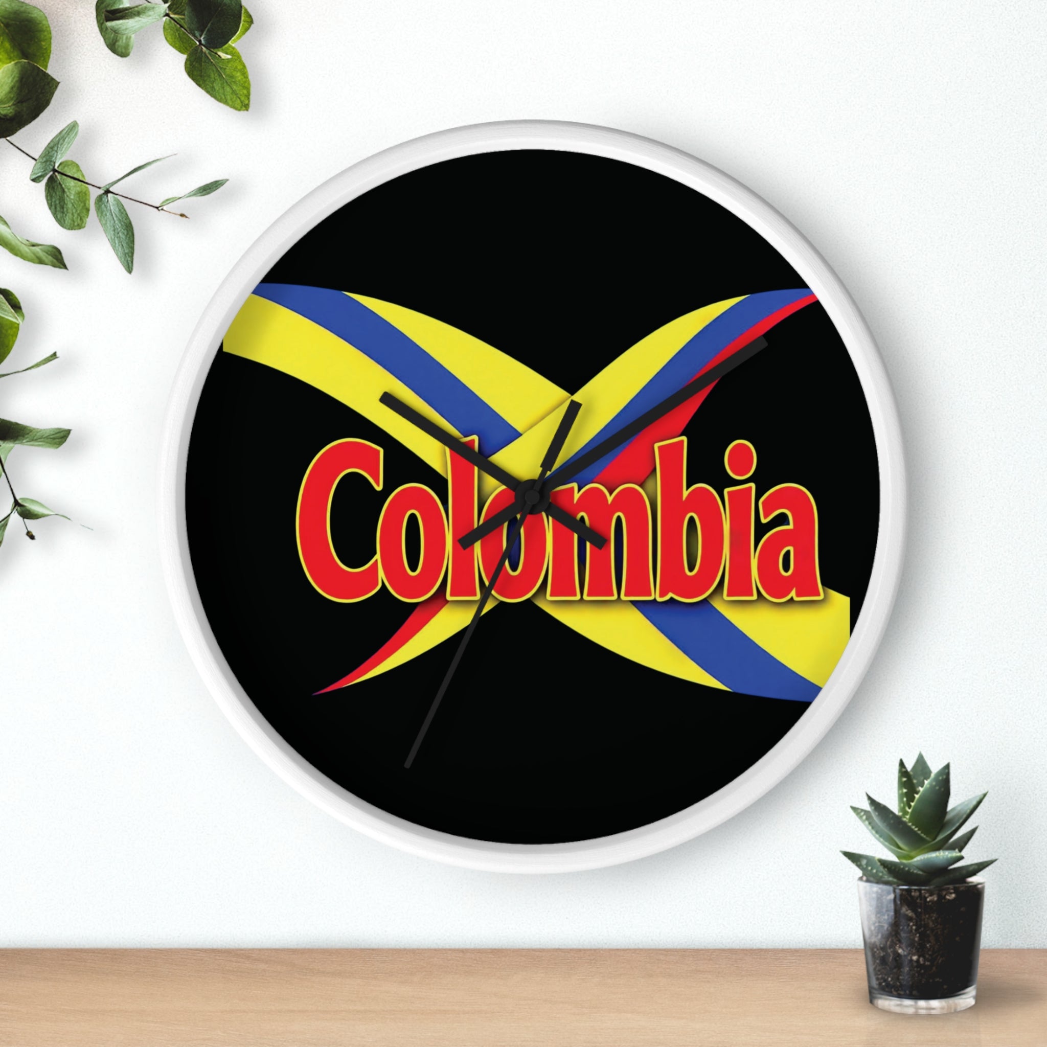 Reloj de pared colombiano