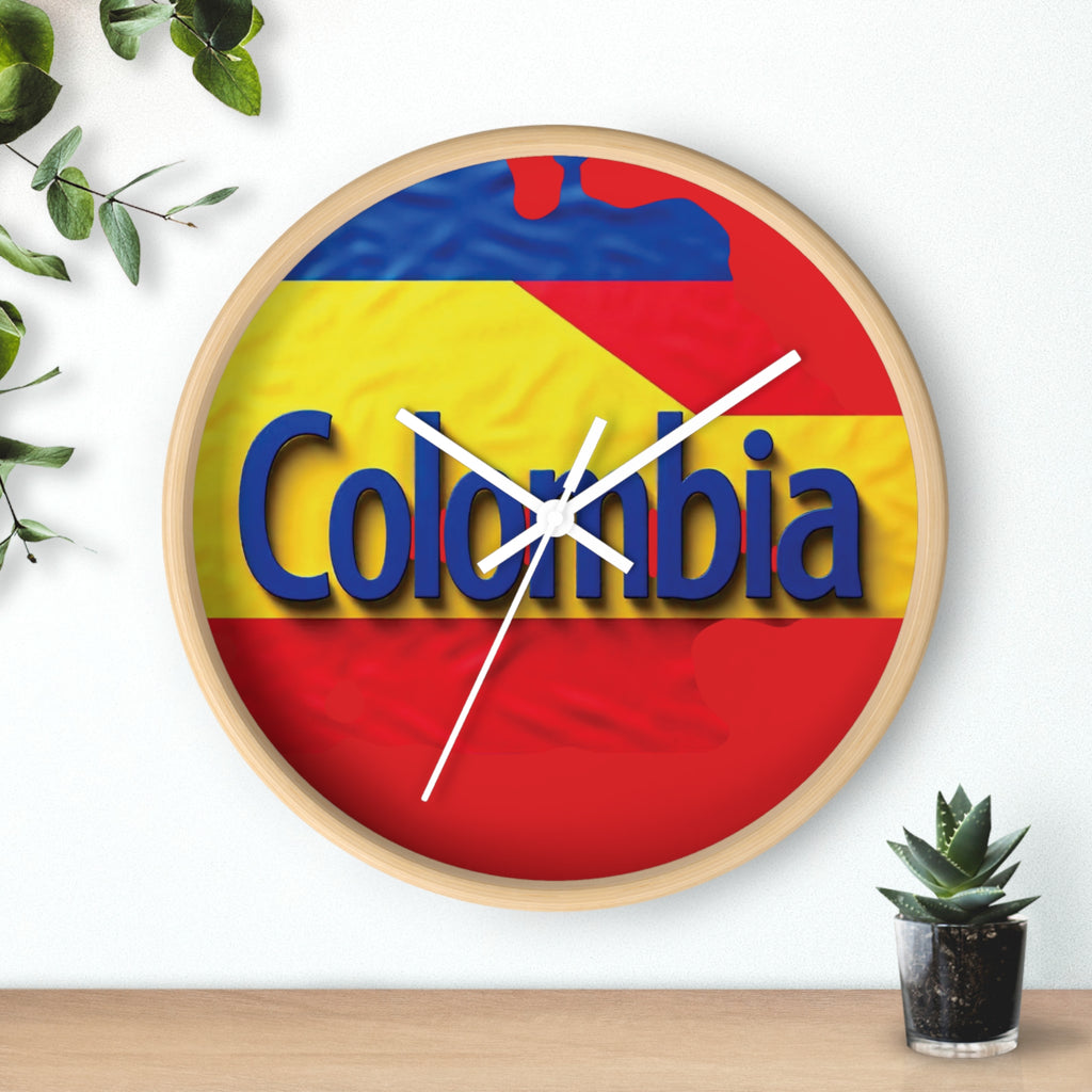 Reloj de pared colombiano