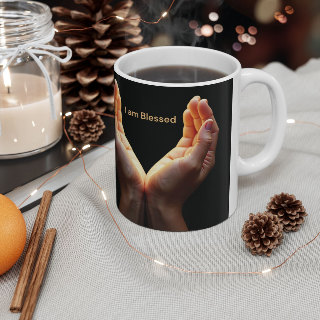 Inspirational Mug - &quot;I am Blessed&quot; - 11oz & 15oz Options