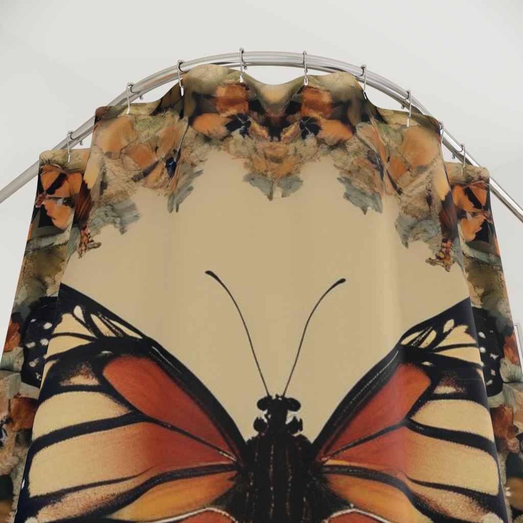 Butterfly Shower Curtains 