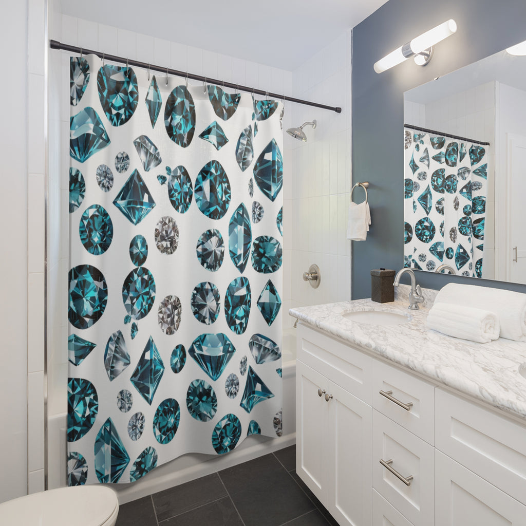 Diamond Shower Curtain 