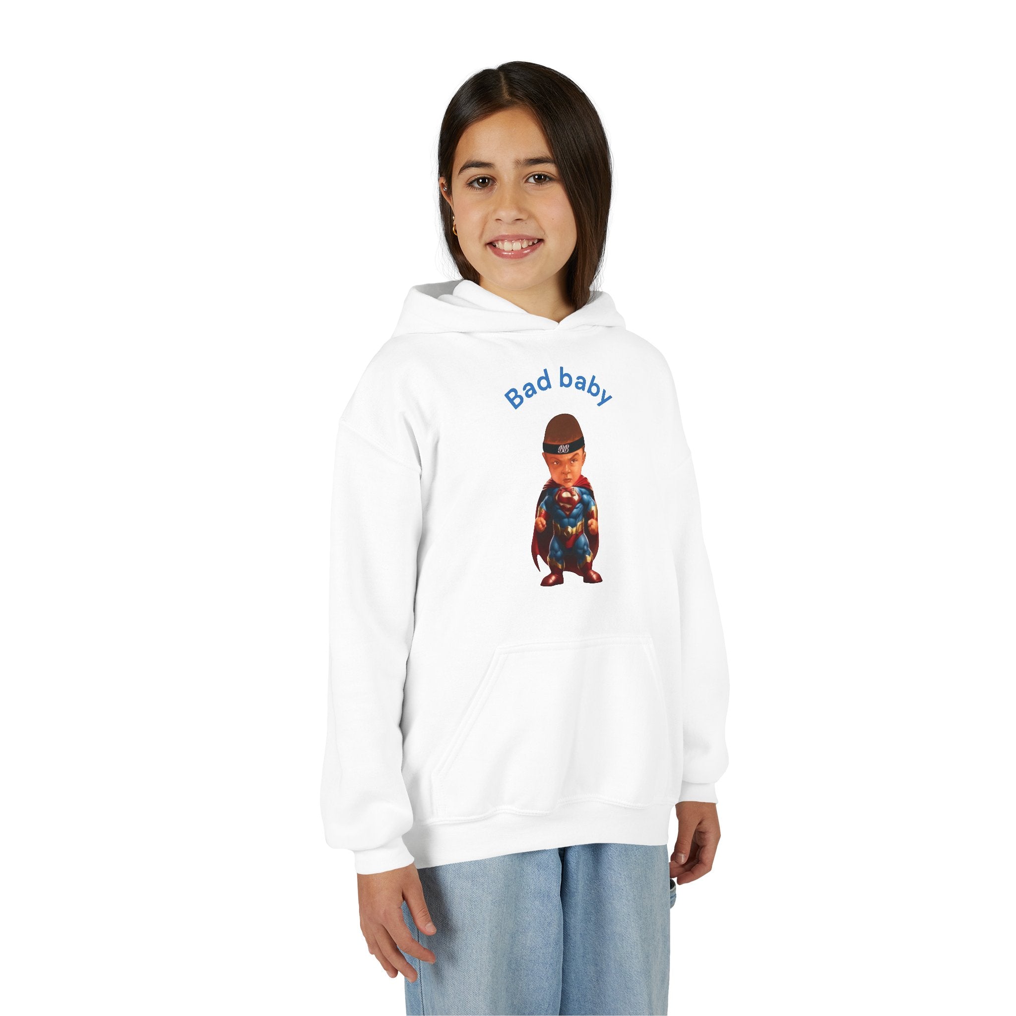 Bad Baby Youth Hoodie - Funny Kids Sweatshirt