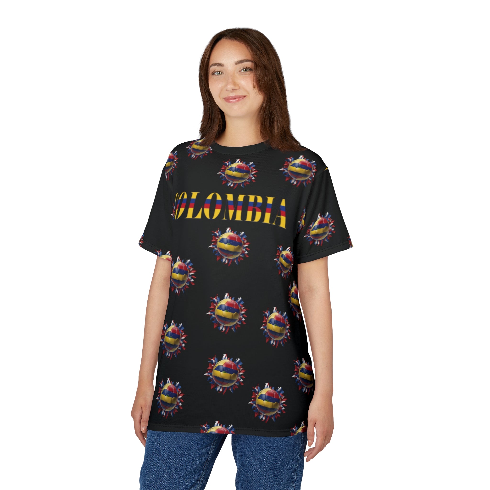 Camiseta colombiana unisex - Tejido de microfibra suave de primera calidad - Regalo ideal para los orgullosos