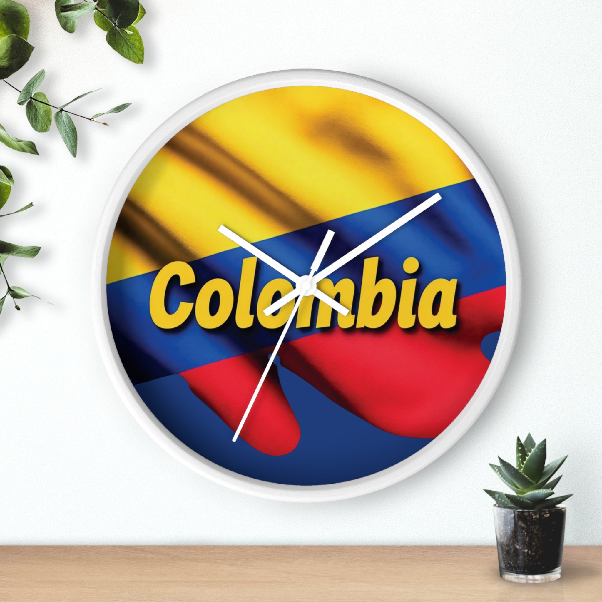Reloj de pared colombiano