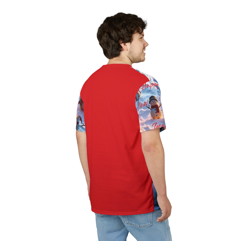 New Year Snowmen Unisex Tee