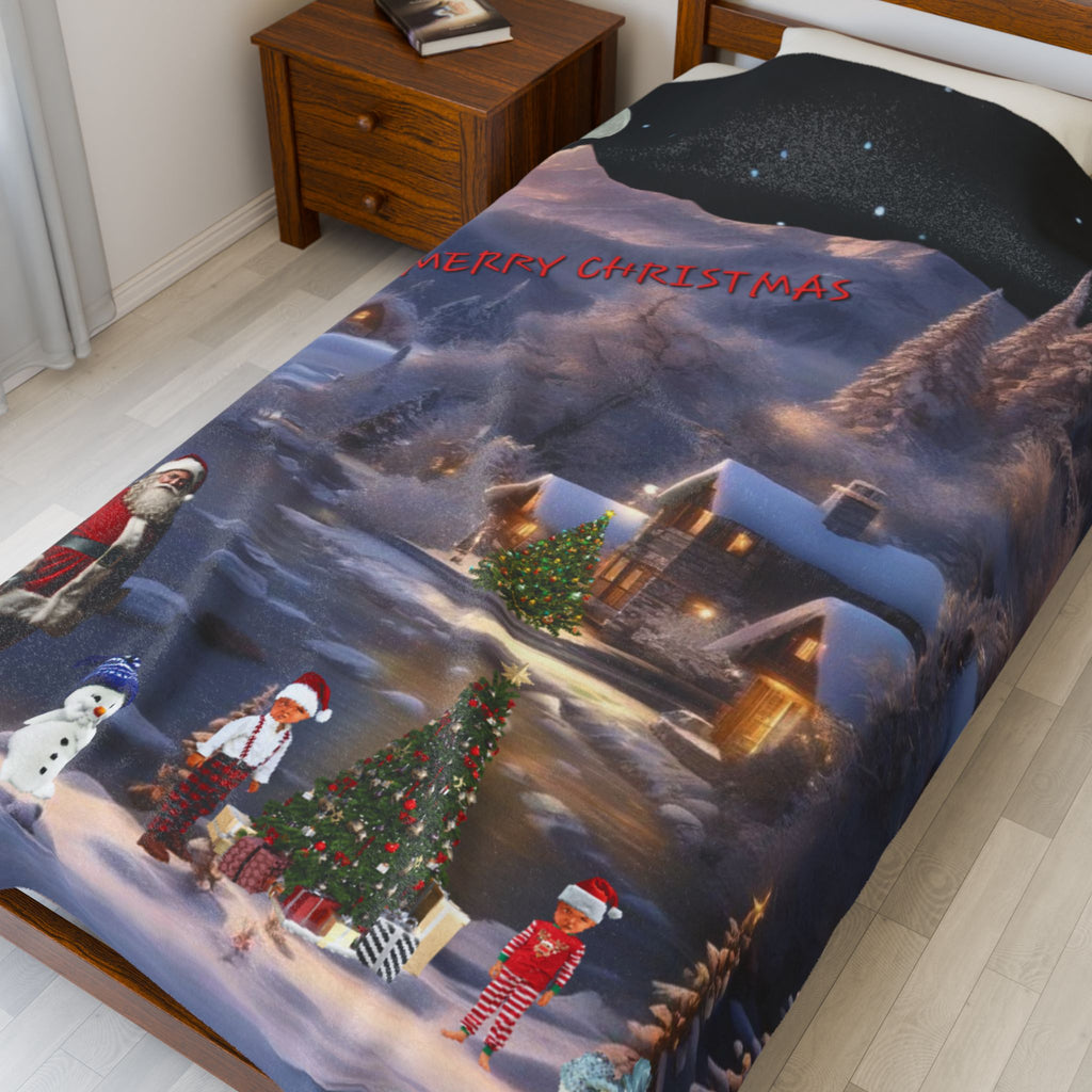 Christmas Velvet Blanket