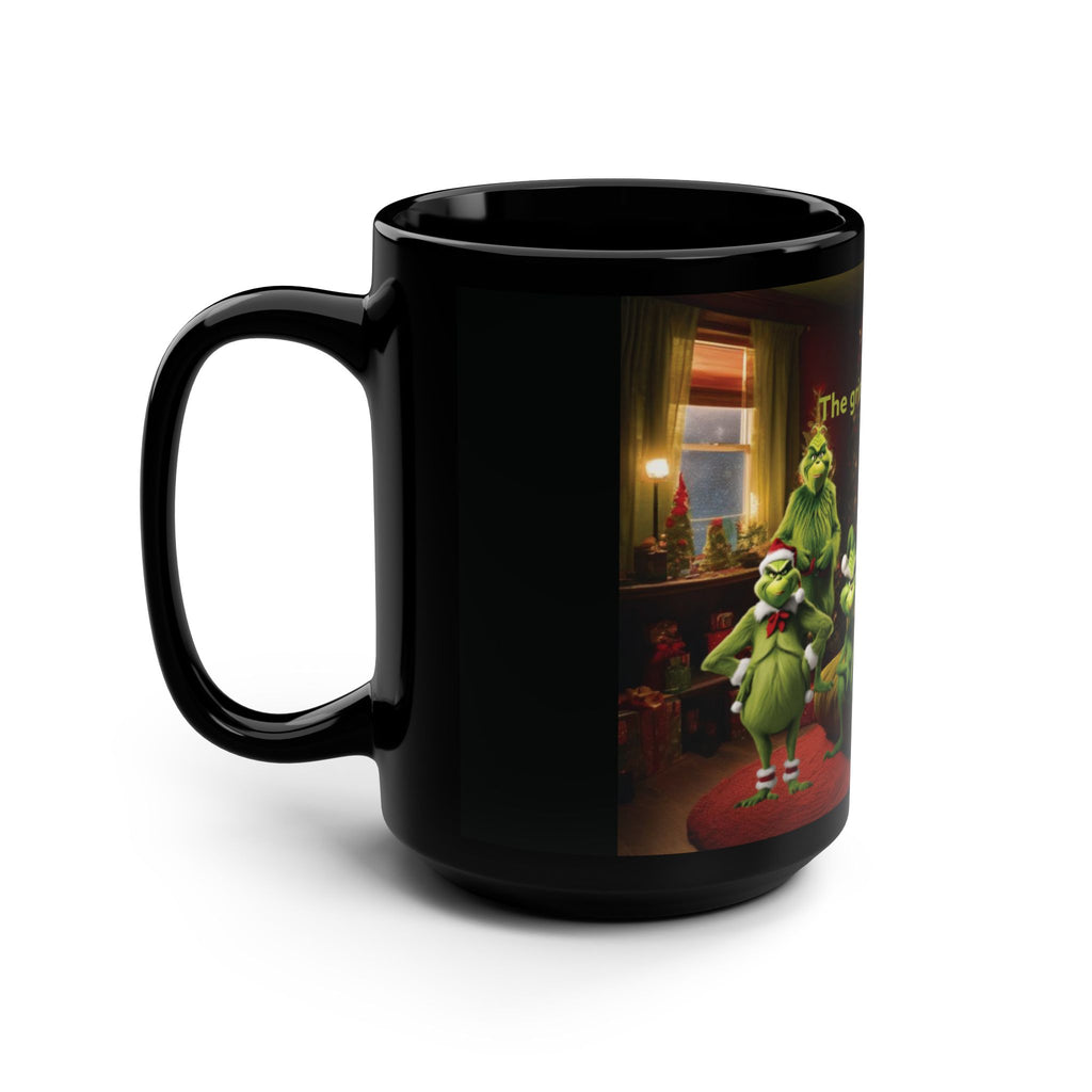 cute Grinch family mug 15oz