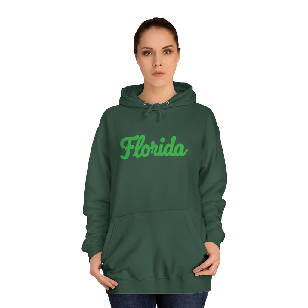 Florida Unisex College Hoodie, Cozy Sweatshirt, College Apparel, Graduation Gift, College Fan Gear, Casual Wear 