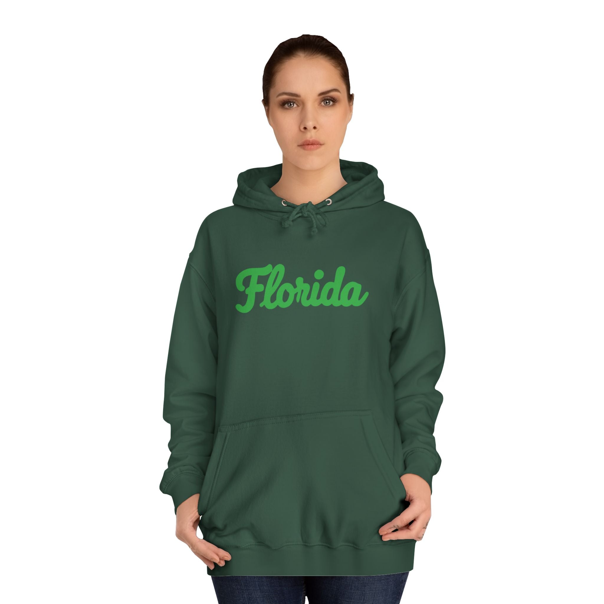 Florida Unisex College Hoodie, Cozy Sweatshirt, College Apparel, Graduation Gift, College Fan Gear, Casual Wear 