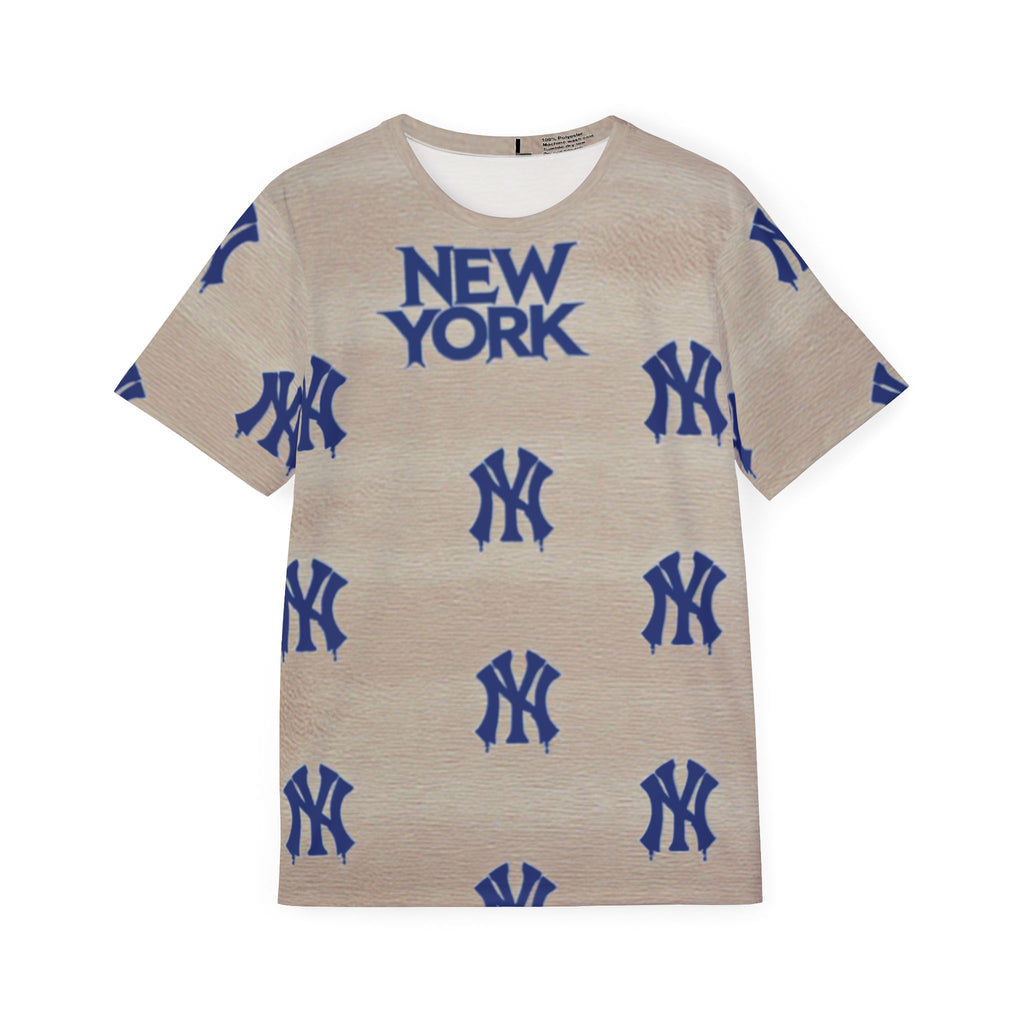 New York Patterned Sports Jersey — All-Over Print Athletic Tee