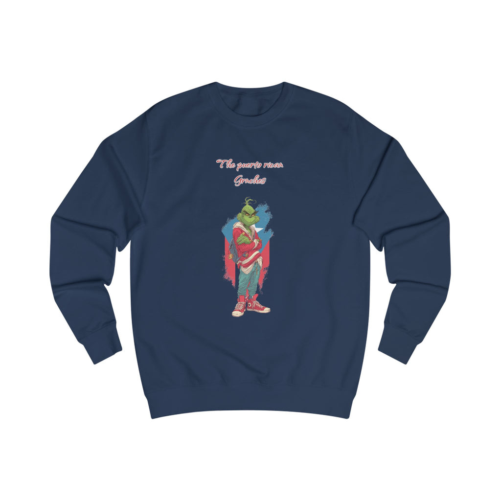 Grinch Holiday Sweatshirt — "The puerto rican Grinches " Christmas Crewneck