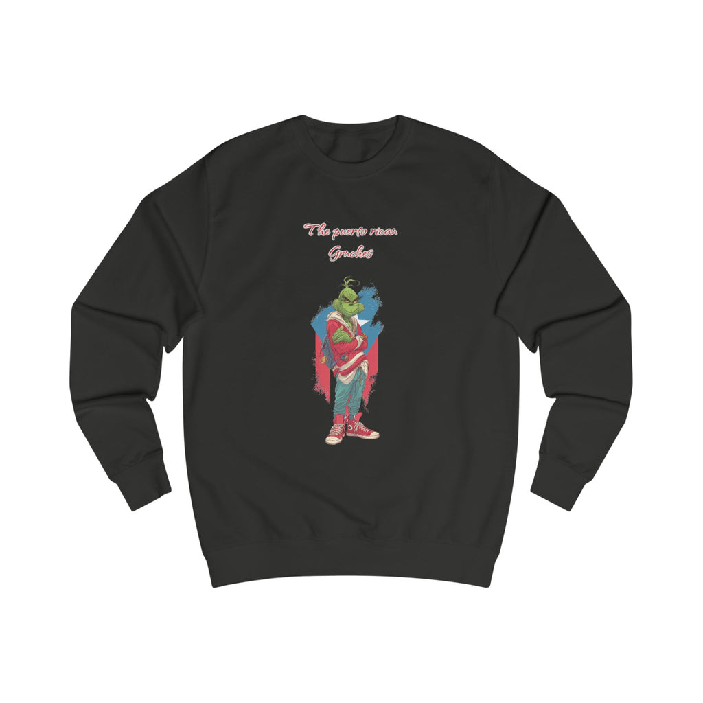 Grinch Holiday Sweatshirt — "The puerto rican Grinches " Christmas Crewneck