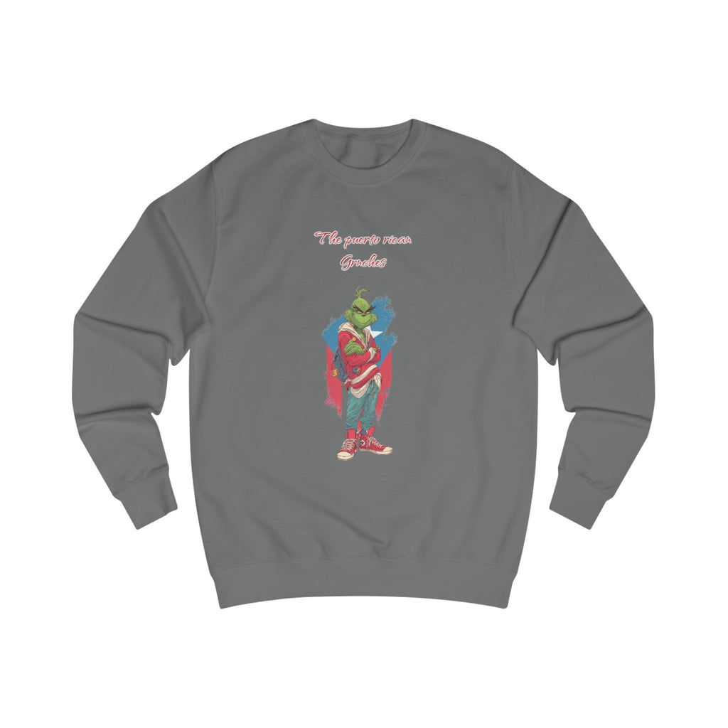 Grinch Holiday Sweatshirt — "The puerto rican Grinches " Christmas Crewneck