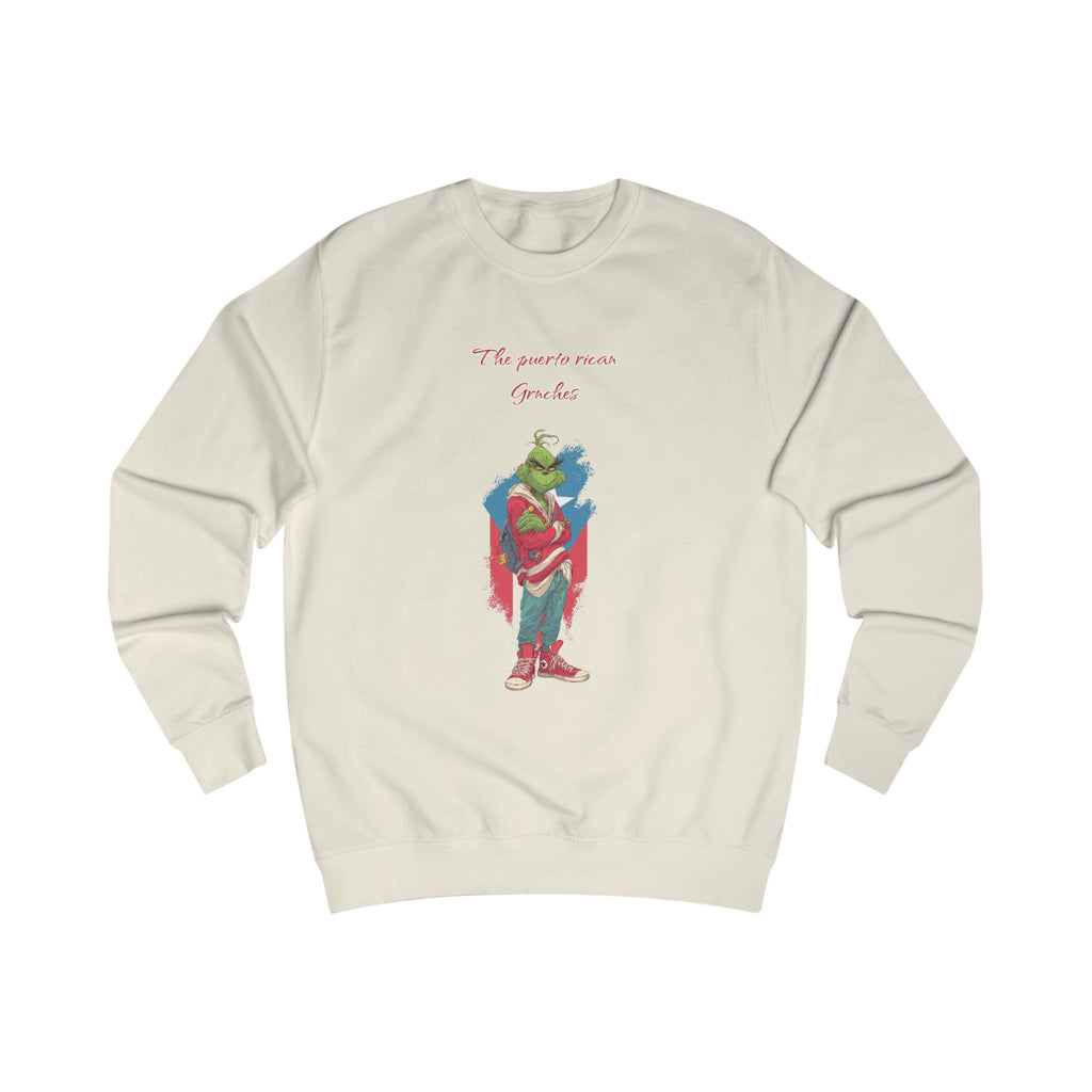 Grinch Holiday Sweatshirt — "The puerto rican Grinches " Christmas Crewneck