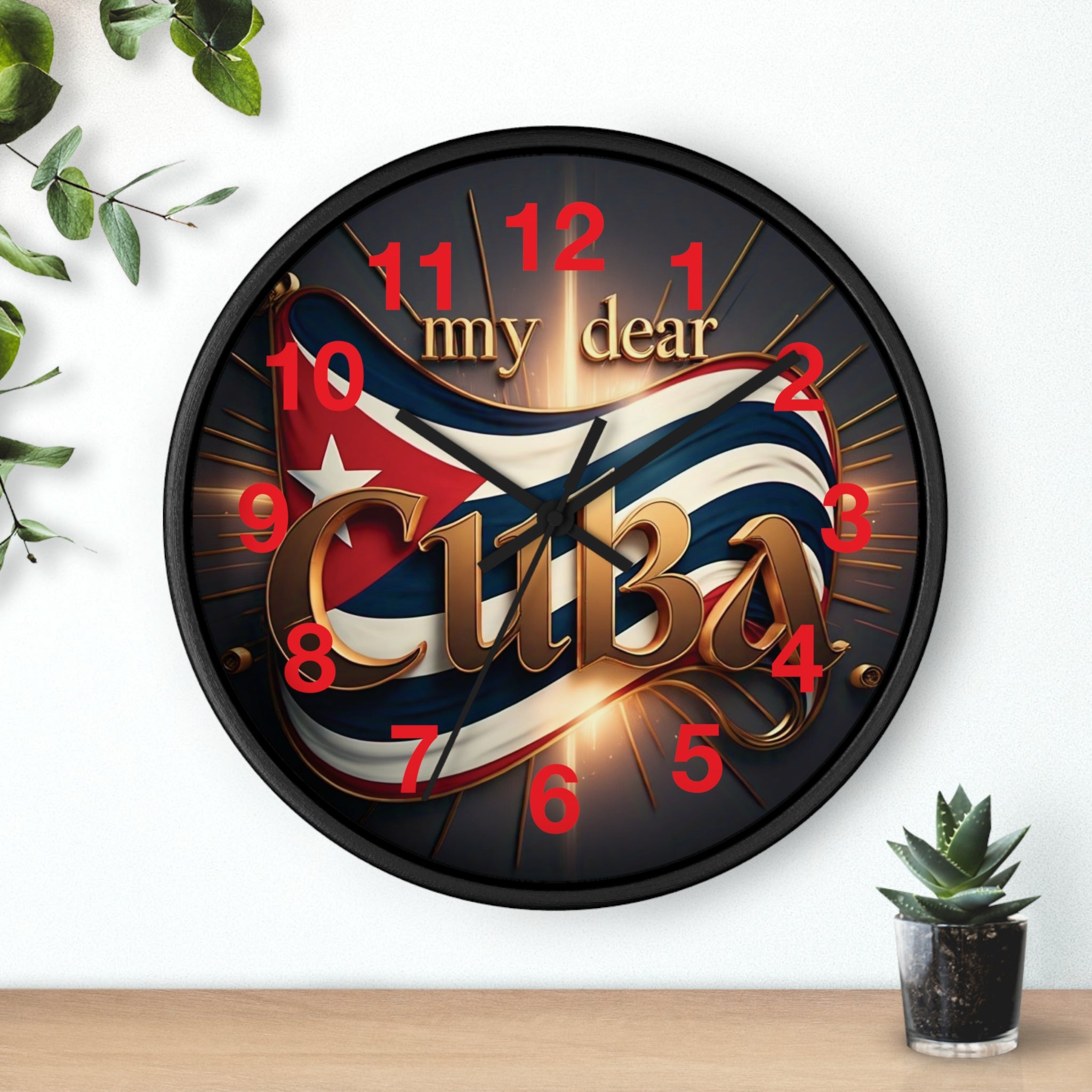 Reloj de pared cubano