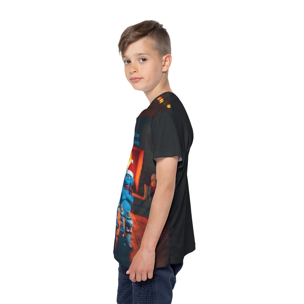Kids Jersey — 'The Puerto Rican Grinches' Holiday Graphic Tee