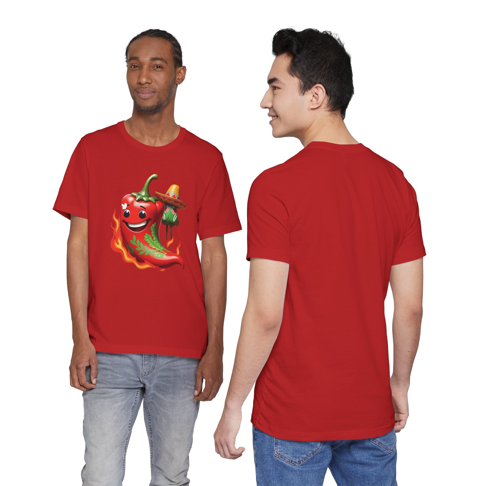 Hot Chili Pepper Graphic Tee - Perfect for party celebrations!