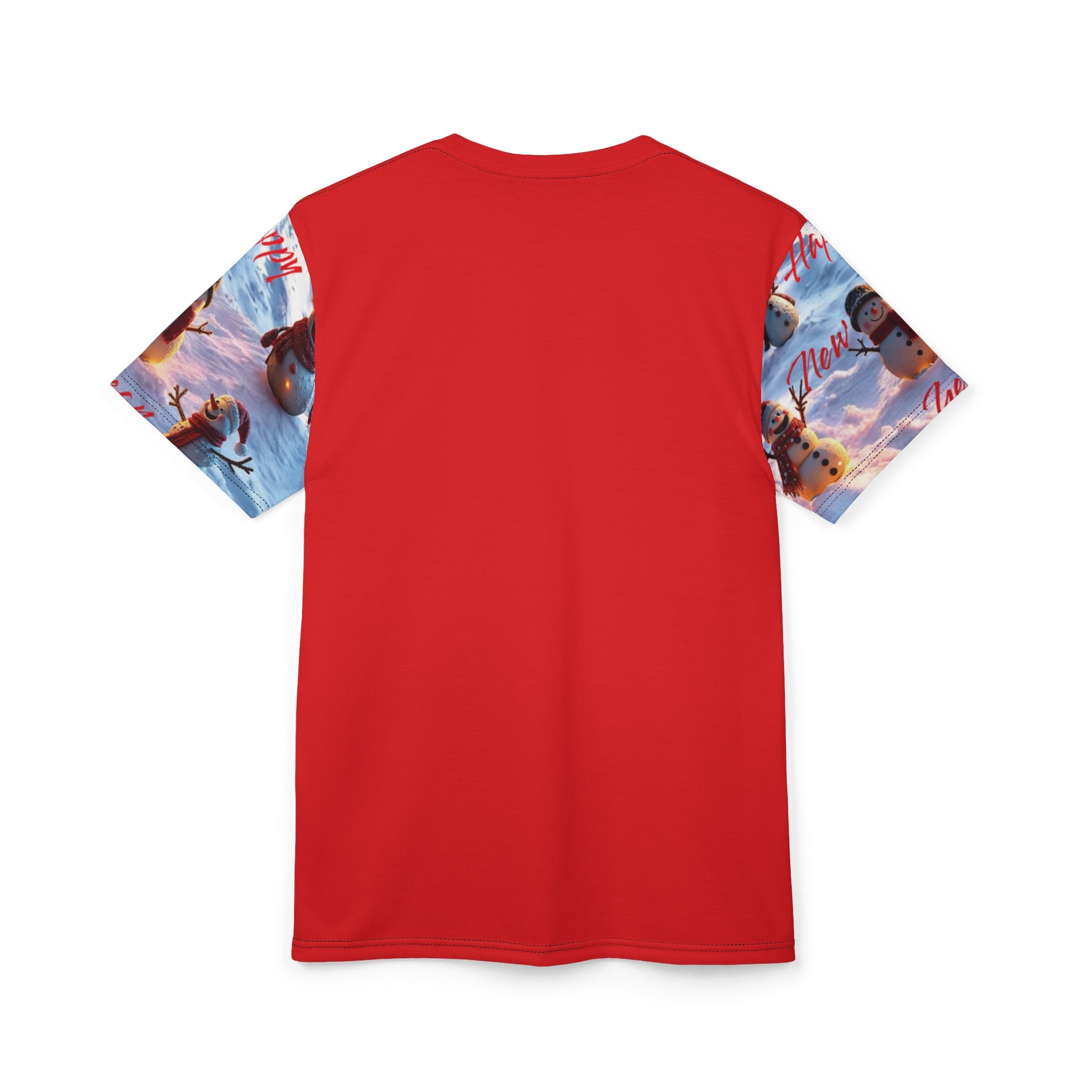 New Year Snowmen Unisex Tee
