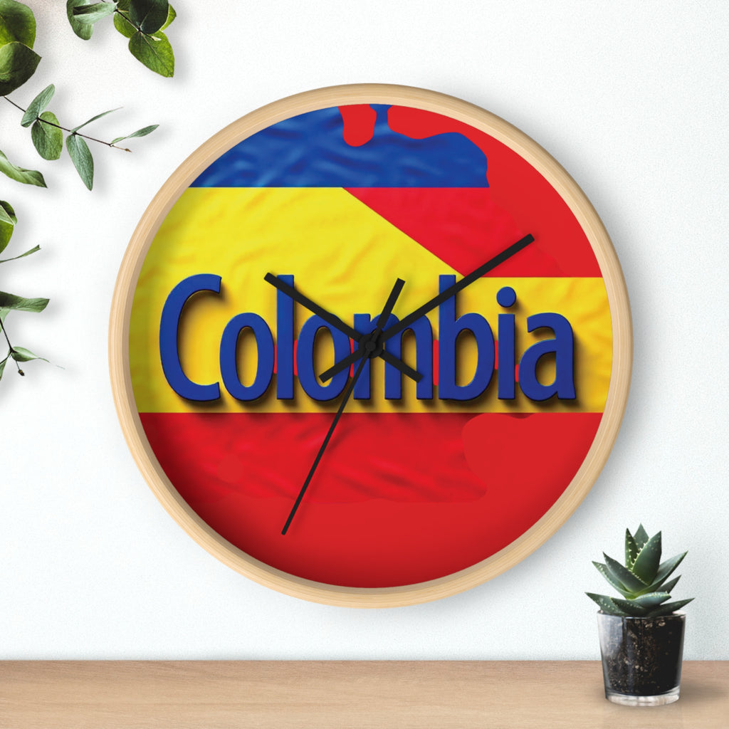 Reloj de pared colombiano