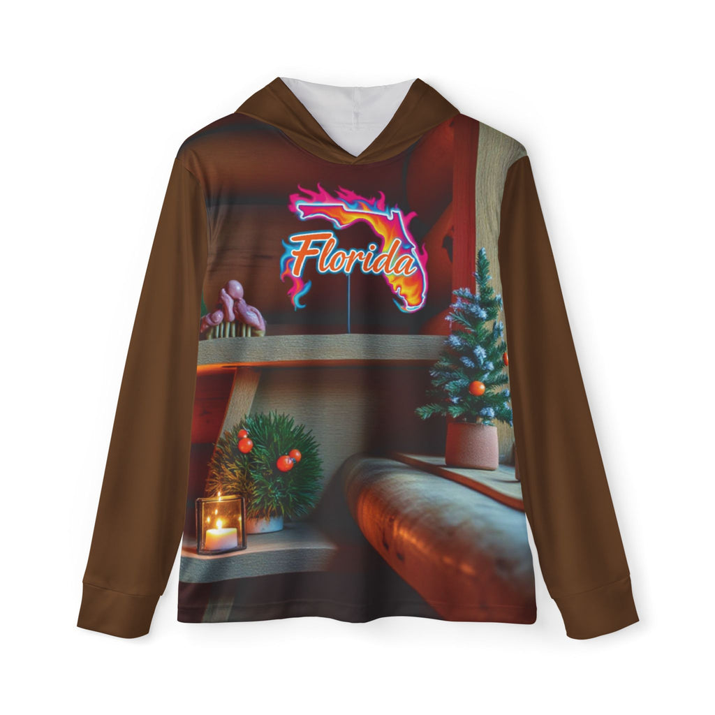 Men's Warm-Up Sports Hoodie - Florida Sports Warm-Up Sweatshirt