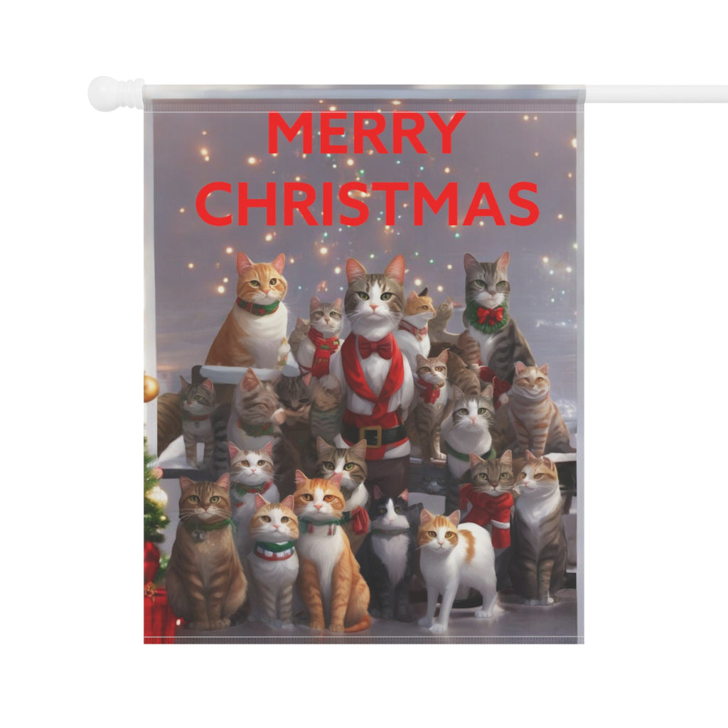 Christmas Cat Banner