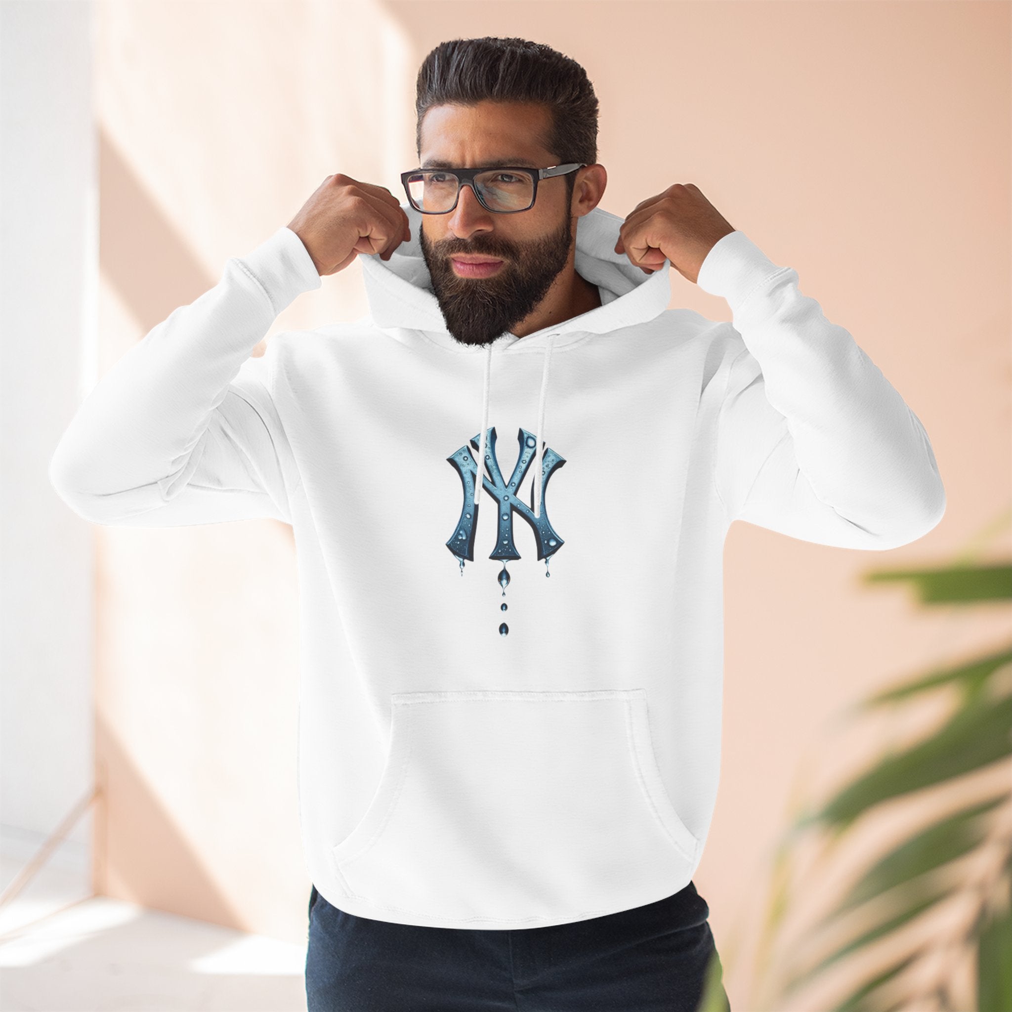 Chic Three-Panel Fleece Hoodie for Cozy Days &amp; Stylish Vibes, Unisex Sweatshirt, Warm Layering Piece, Perfect Gift for Friends, Fall Fashion