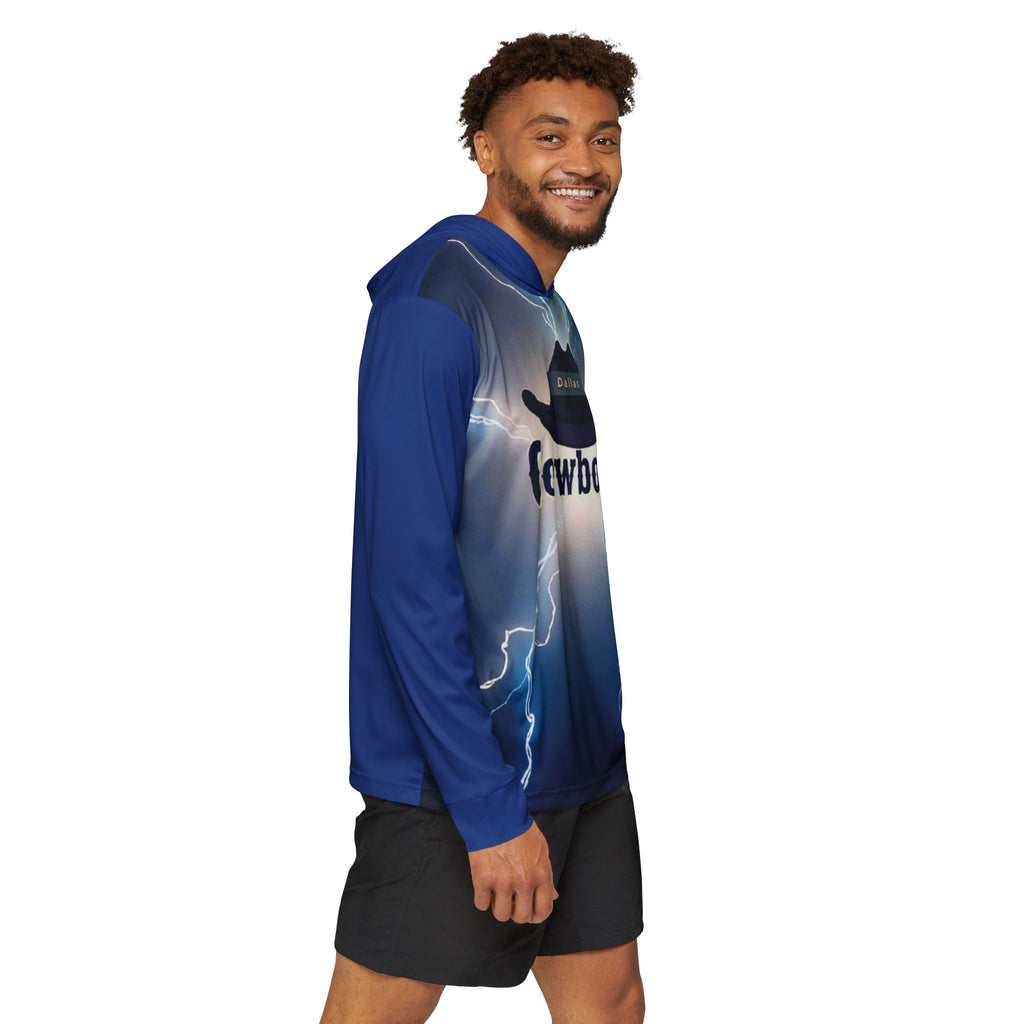 Cowboys Sports Warmup Hoodie, Graphic Hoodie, Men's , Workout Gear,Clothing 