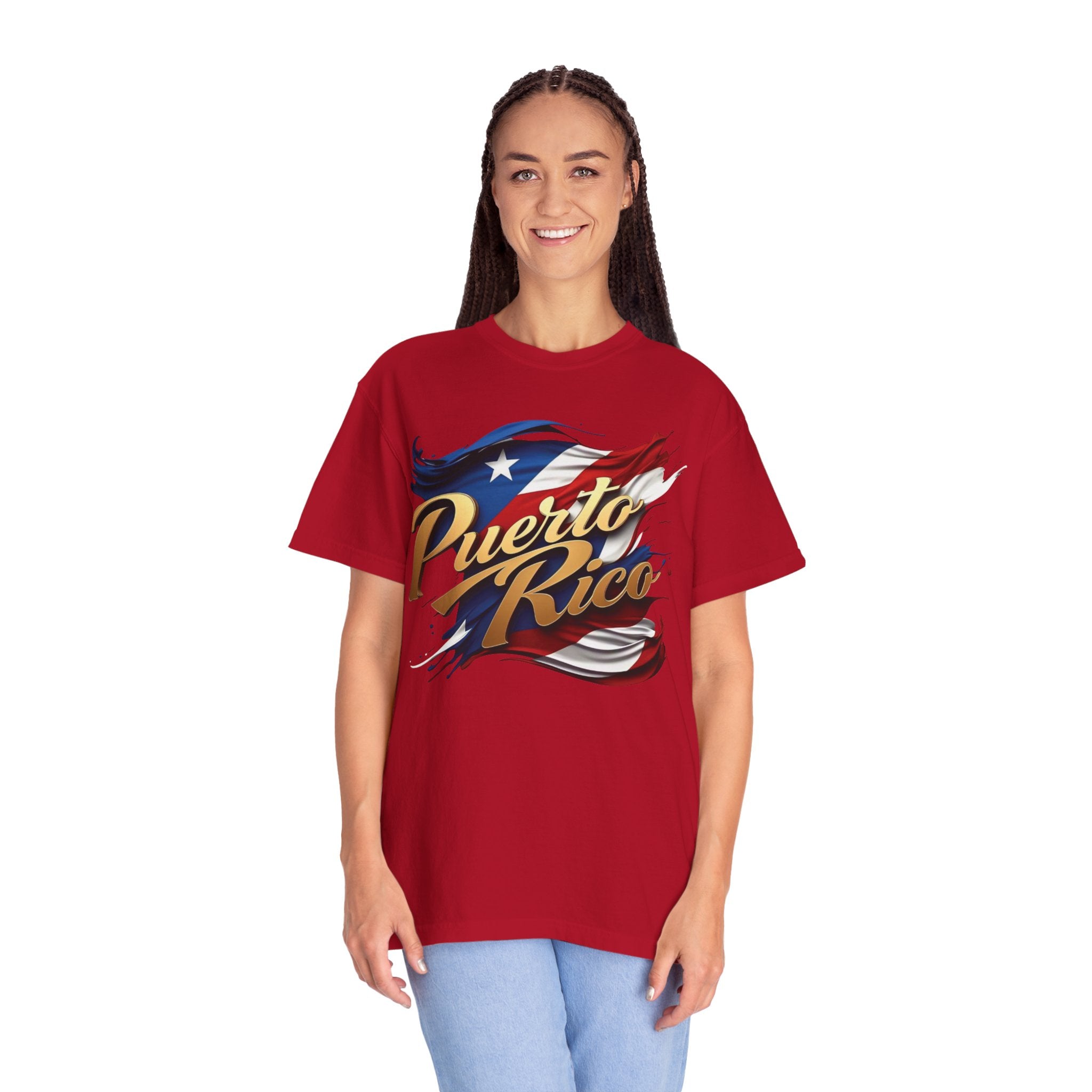 Puerto Rican tie-dye t-shirt