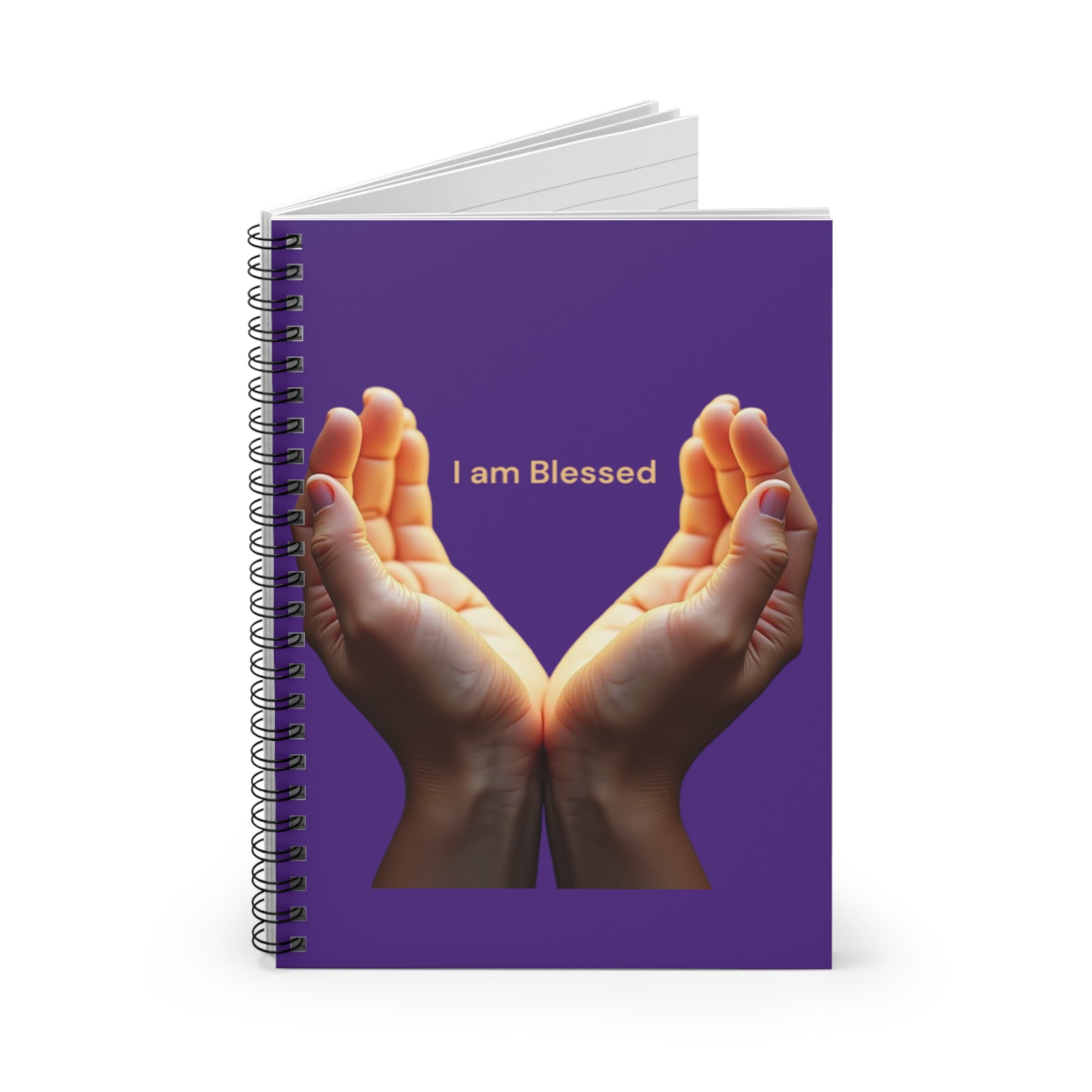 Inspirational Spiral Notebook, Motivation Journal, Gift for Students, Self-Improvement, Spiritual Reminder