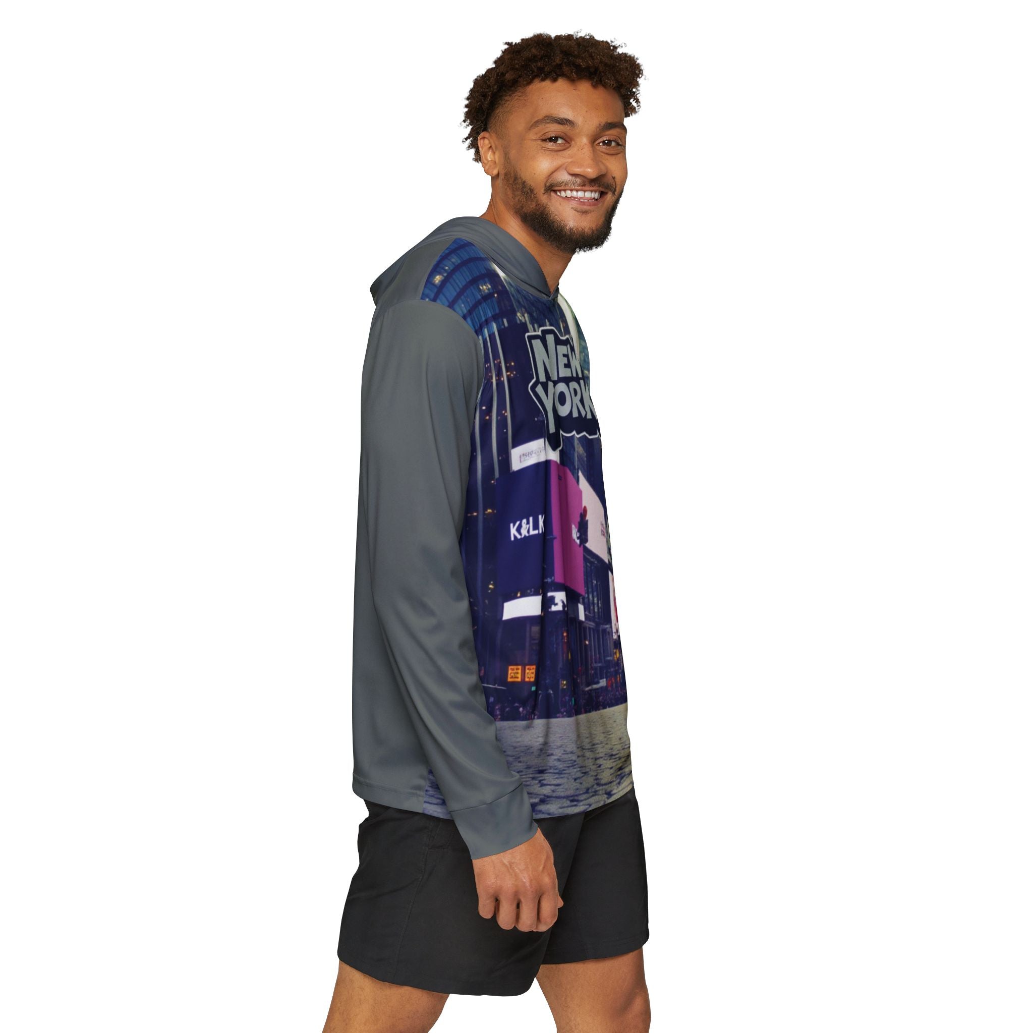 'Times Square Nights' Hoodie – Vibrant Urban Style